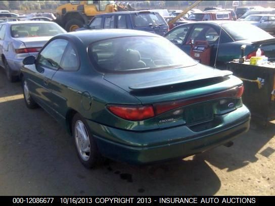 2000 Ford Escort Zx2 vin: 3FAKP113XYR162724