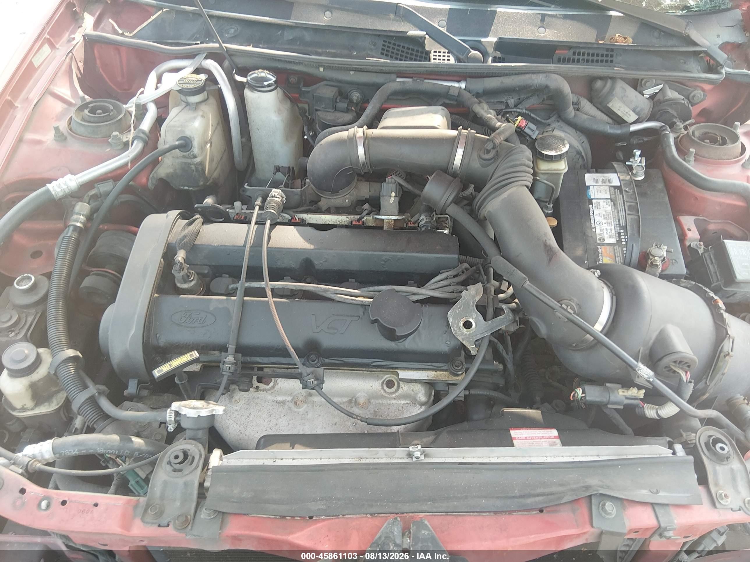 2000 Ford Escort Zx2 Red vin: 3FAKP113XYR199711