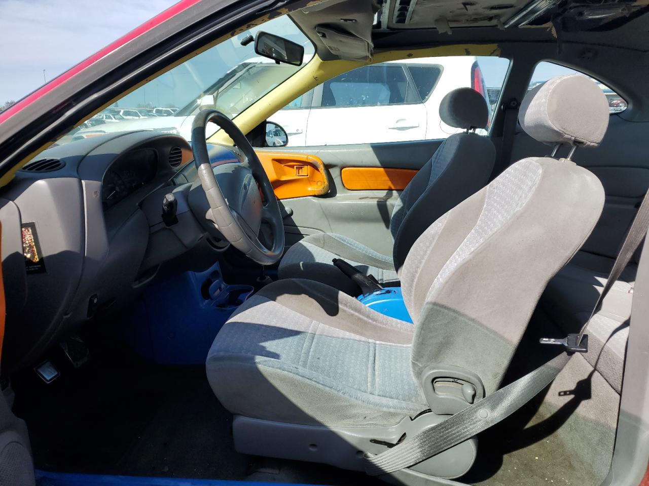 1998 Ford Escort Zx2 Red vin: 3FALP1134WR105761