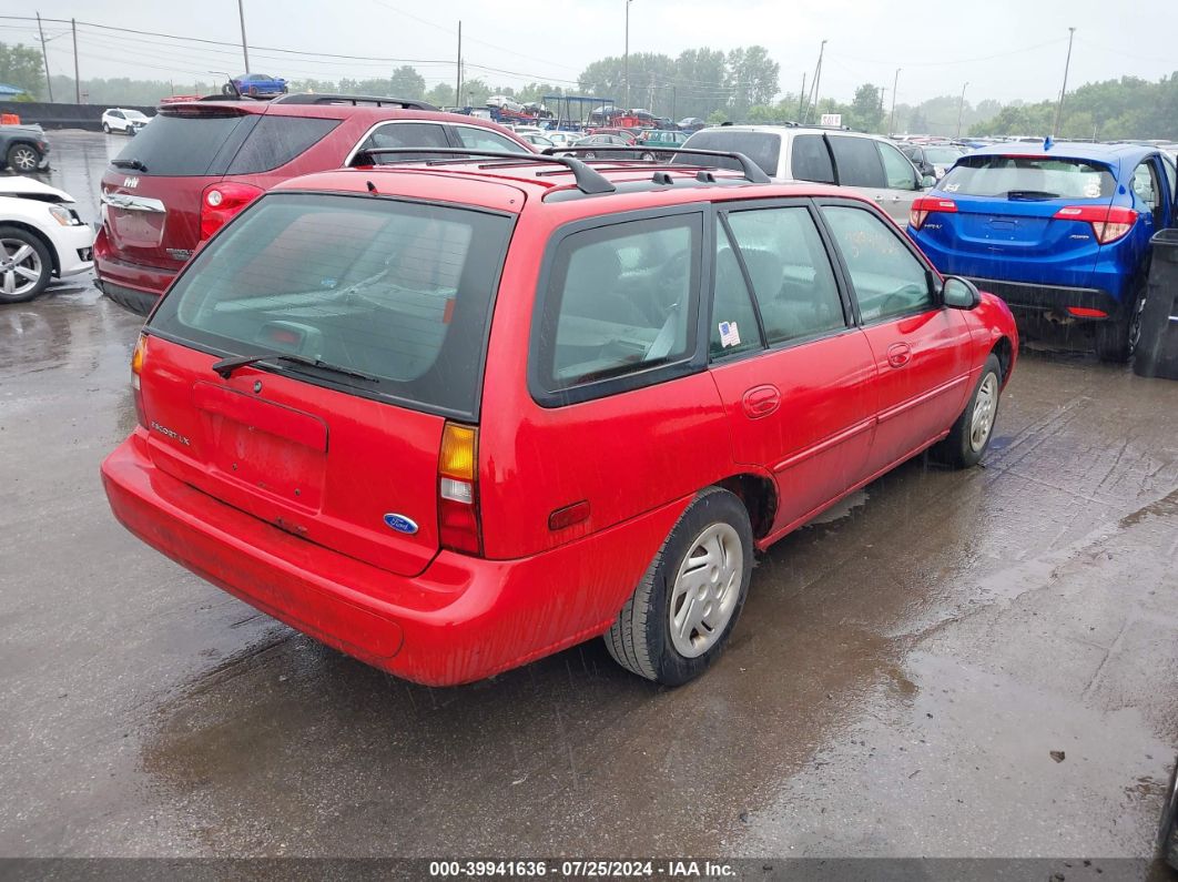 1997 Ford Escort Lx Red vin: 3FALP15P6VR168324
