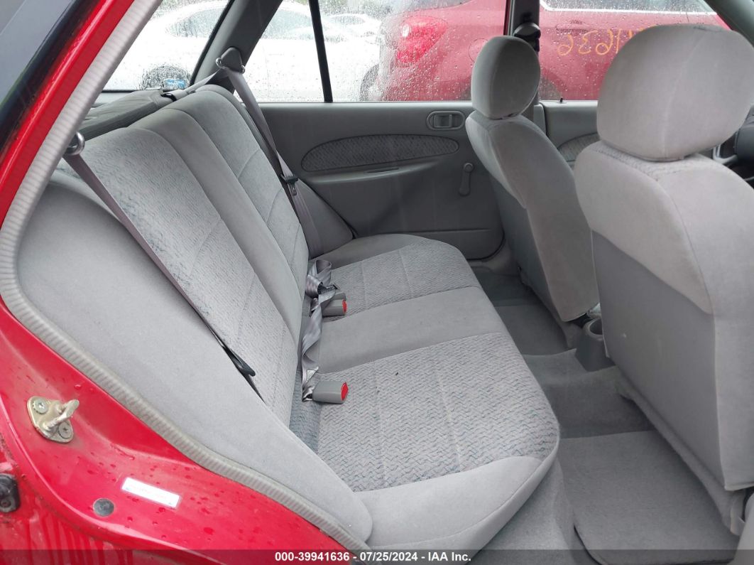 1997 Ford Escort Lx Red vin: 3FALP15P6VR168324