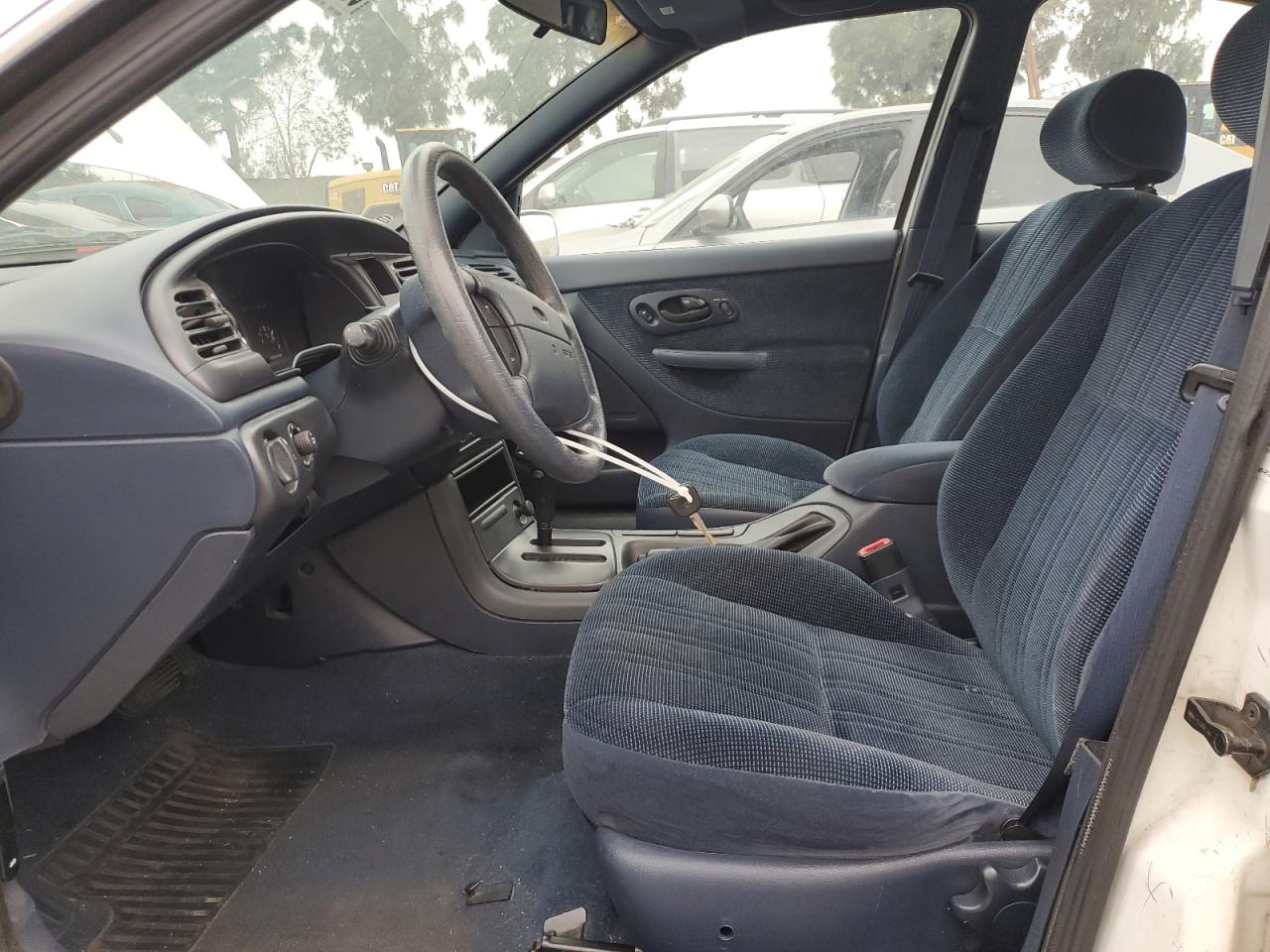 1996 Ford Contour Gl White vin: 3FALP6538TM138455