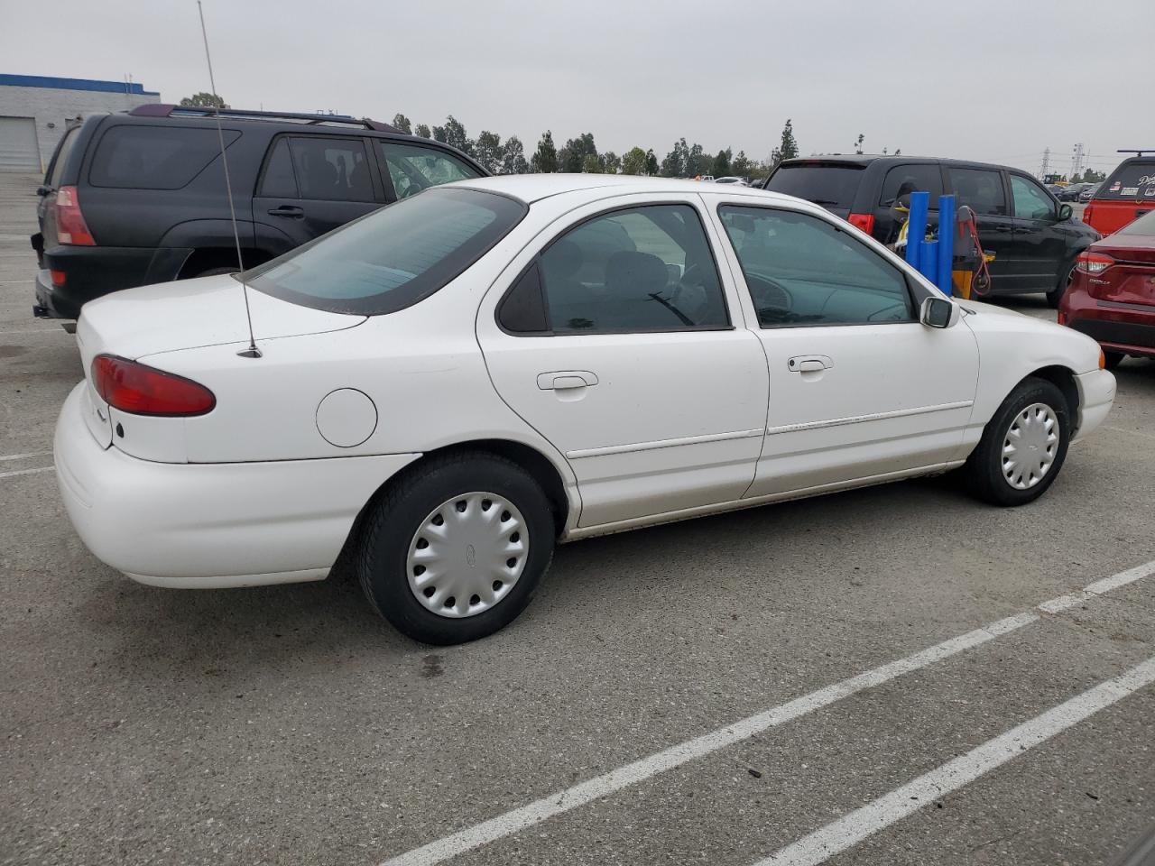 1996 Ford Contour Gl White vin: 3FALP6538TM138455