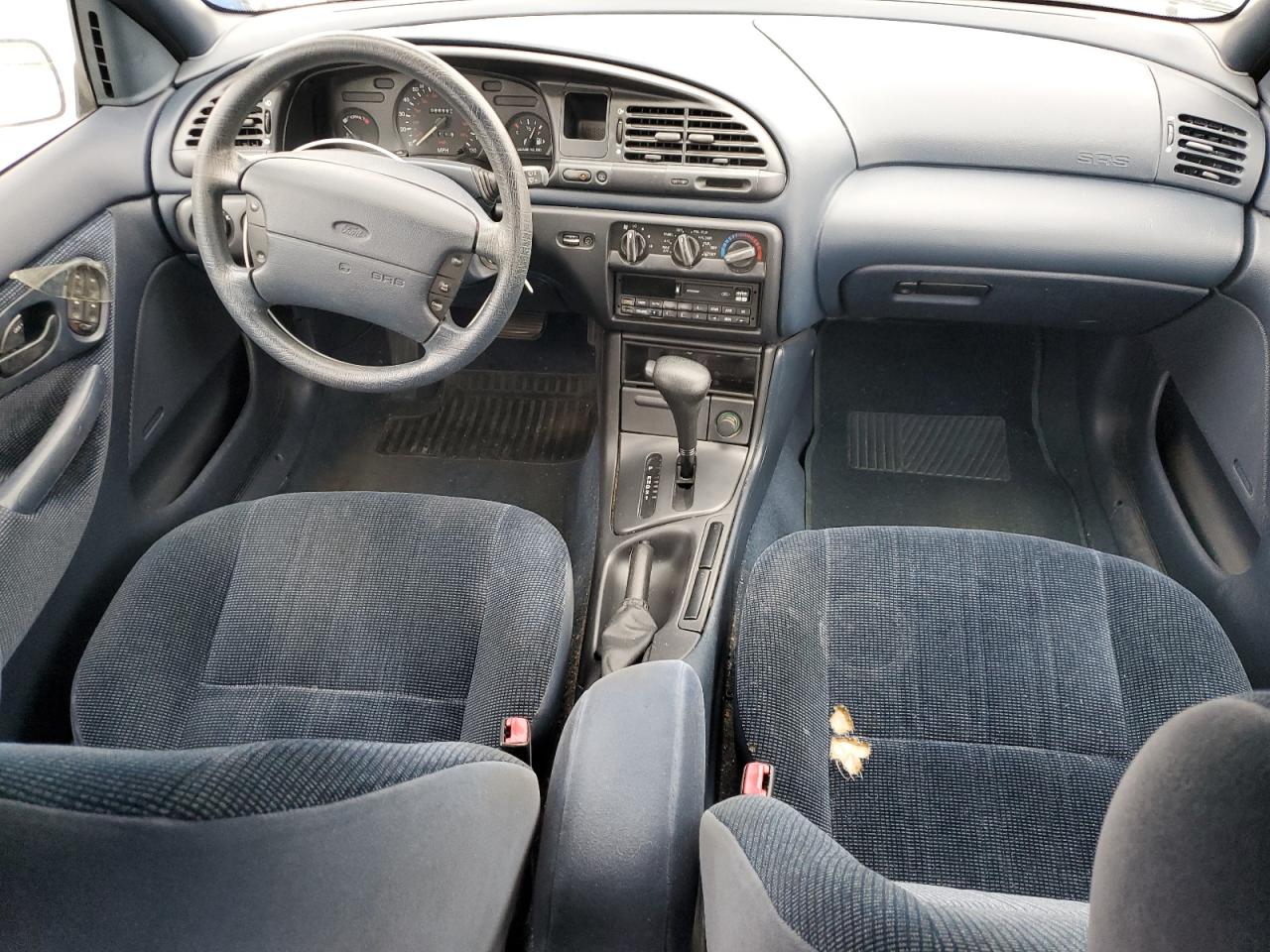 1996 Ford Contour Gl White vin: 3FALP6538TM138455