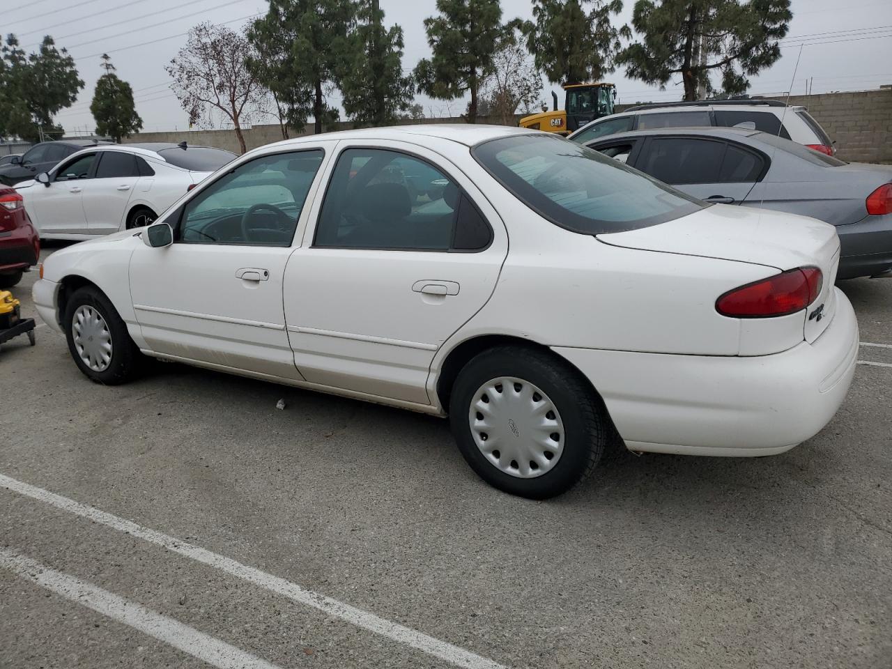 1996 Ford Contour Gl White vin: 3FALP6538TM138455