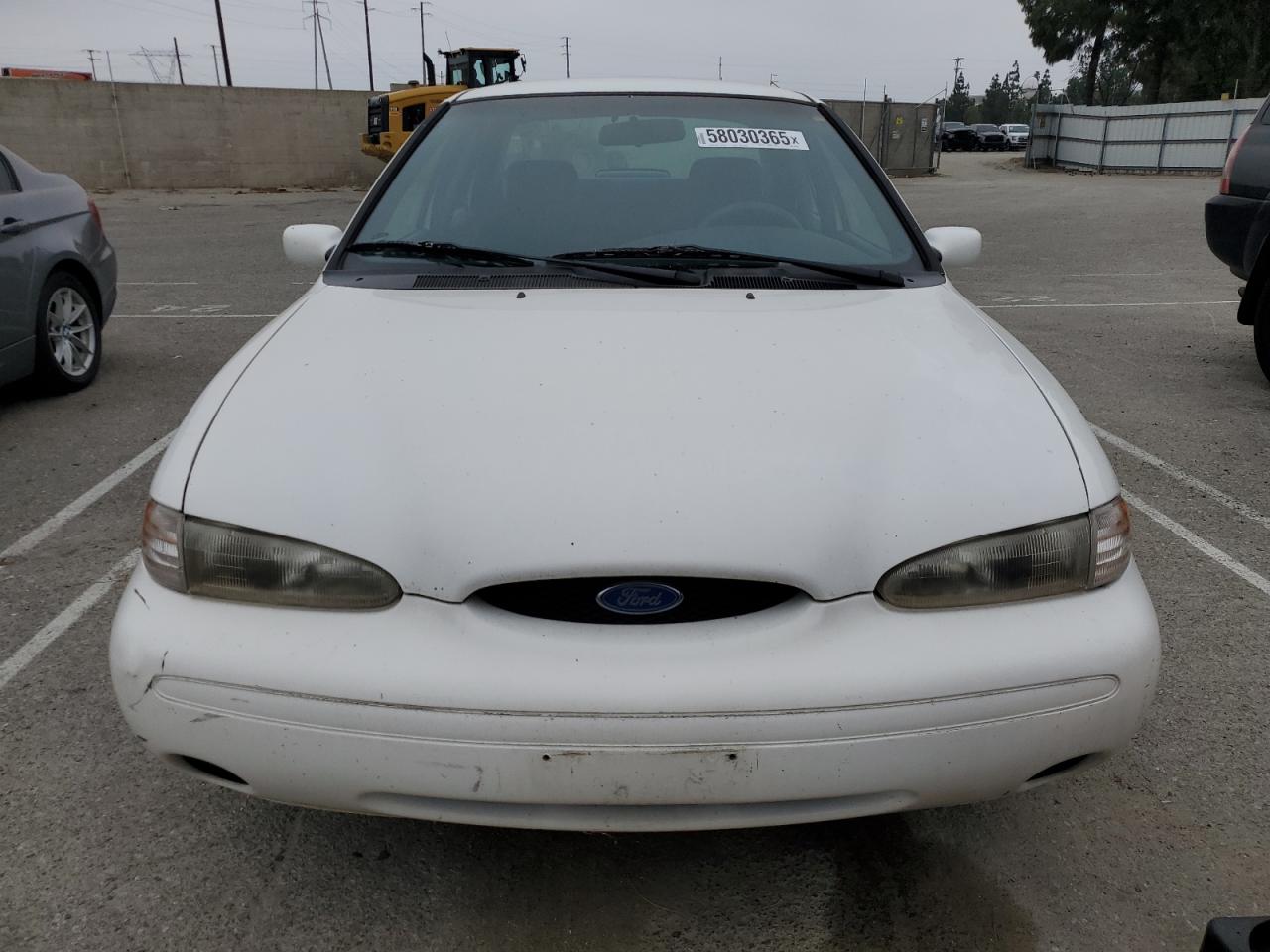 1996 Ford Contour Gl White vin: 3FALP6538TM138455