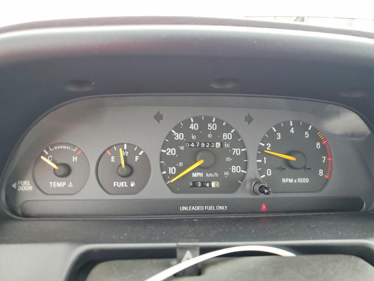 1993 Ford Escort Lx Burgundy vin: 3FAPP13J0PR158410
