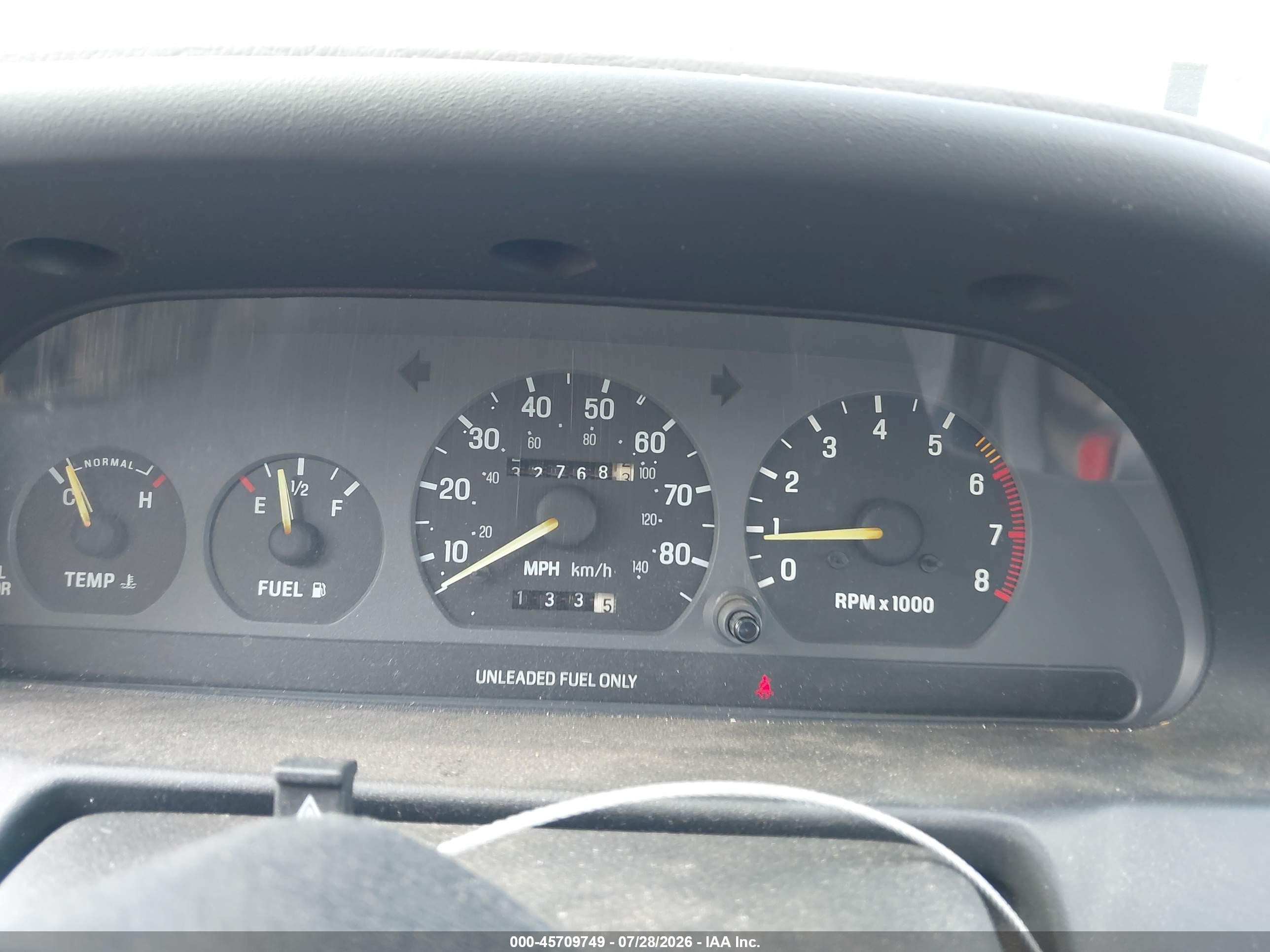 1993 Ford Escort Lx Red vin: 3FAPP13JXPR157040