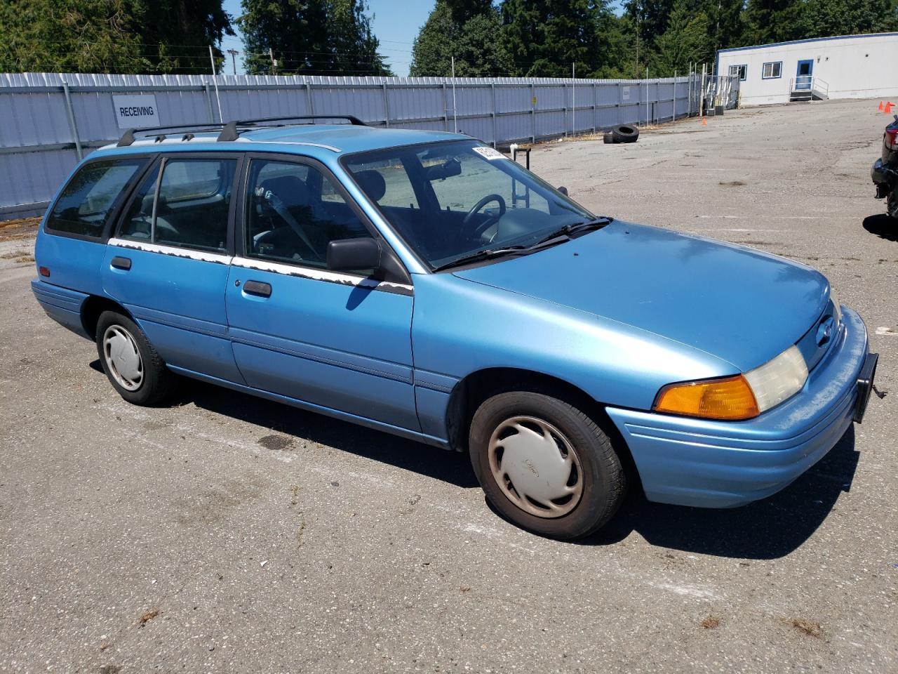 1993 Ford Escort Lx Blue vin: 3FAPP15JXPR150828