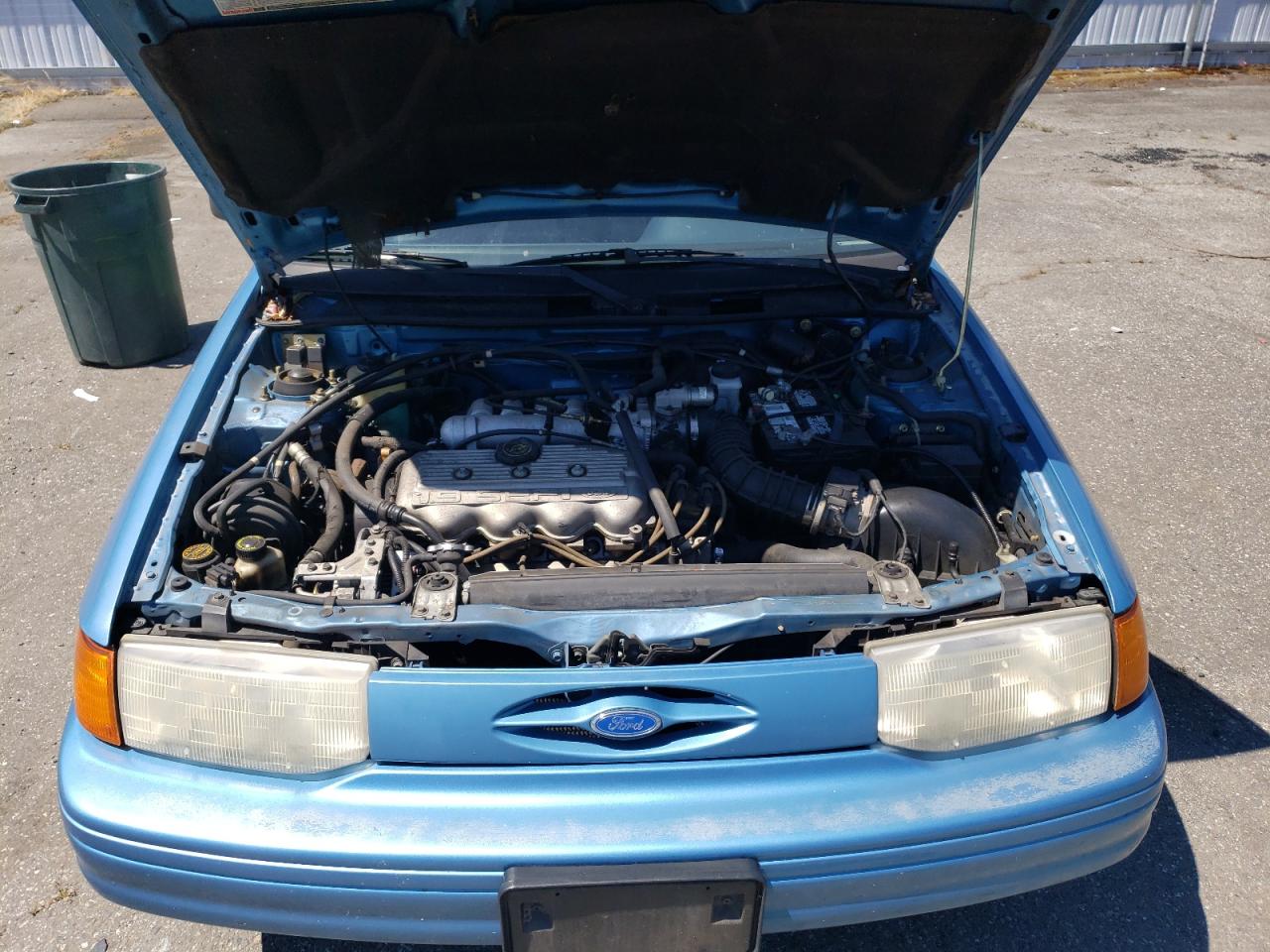 1993 Ford Escort Lx Blue vin: 3FAPP15JXPR150828