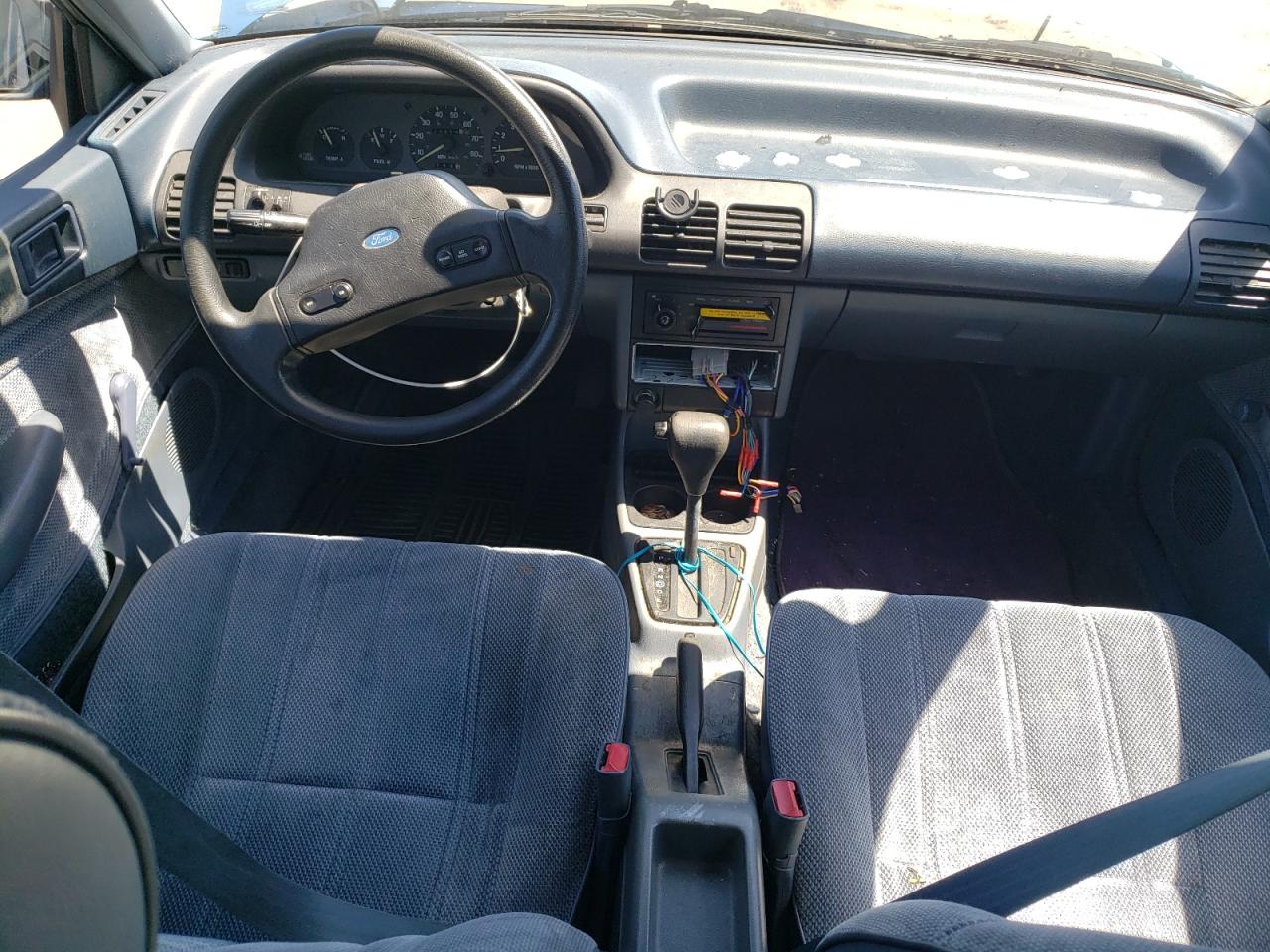 1993 Ford Escort Lx Blue vin: 3FAPP15JXPR150828