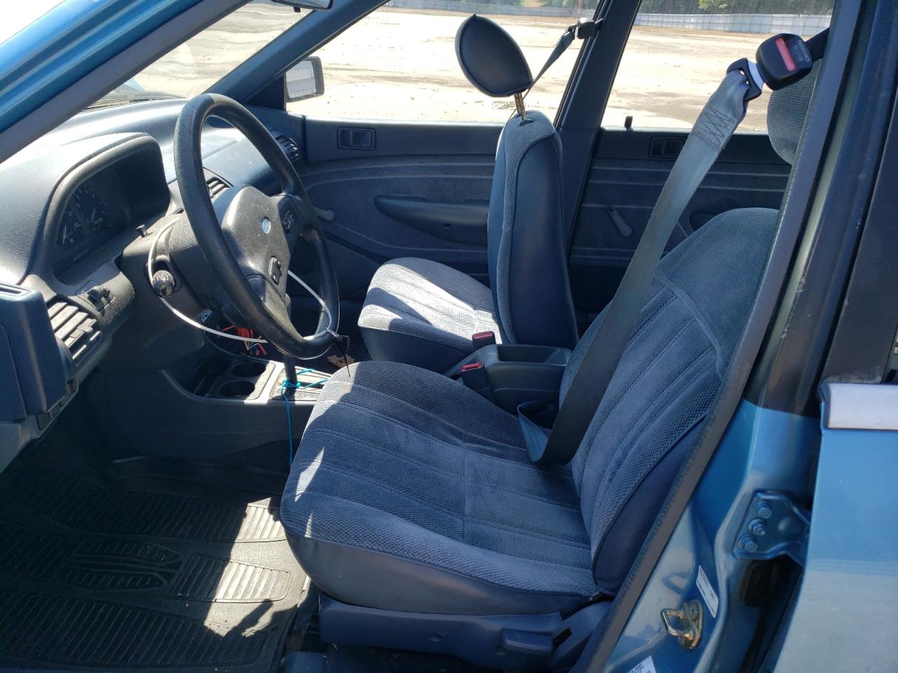 1993 Ford Escort Lx Blue vin: 3FAPP15JXPR150828