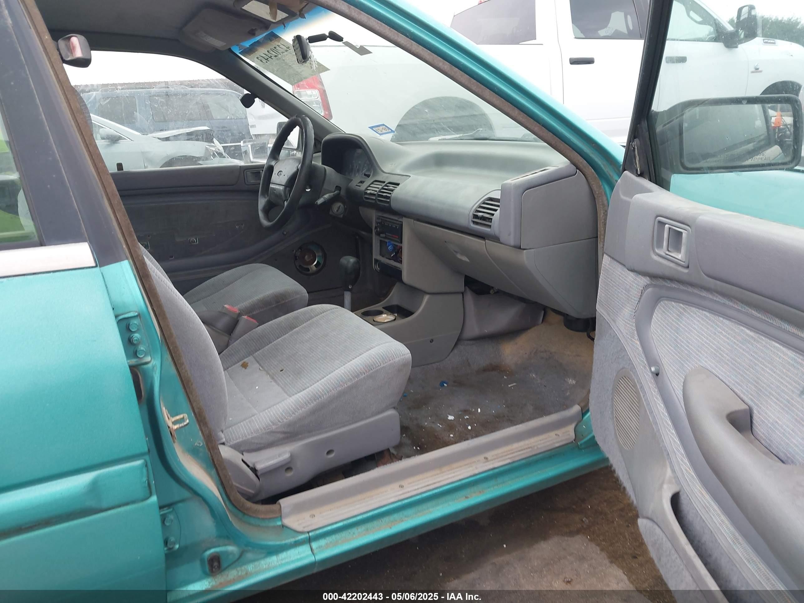 1994 Ford Escort Lx/sport Green vin: 3FARP13J0RR121191