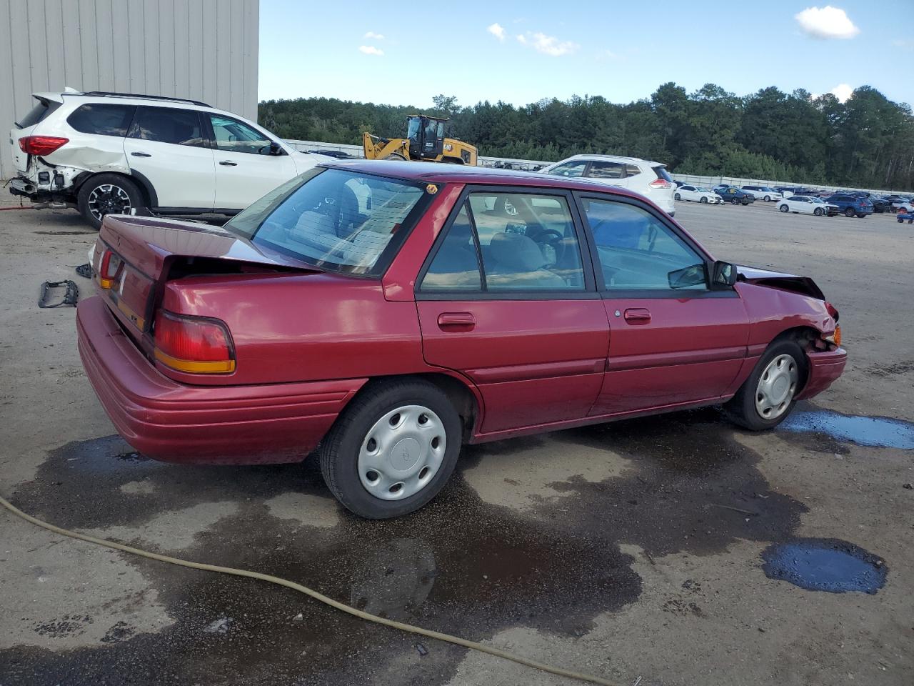 1994 Ford Escort Lx Maroon vin: 3FARP13J9RR165772