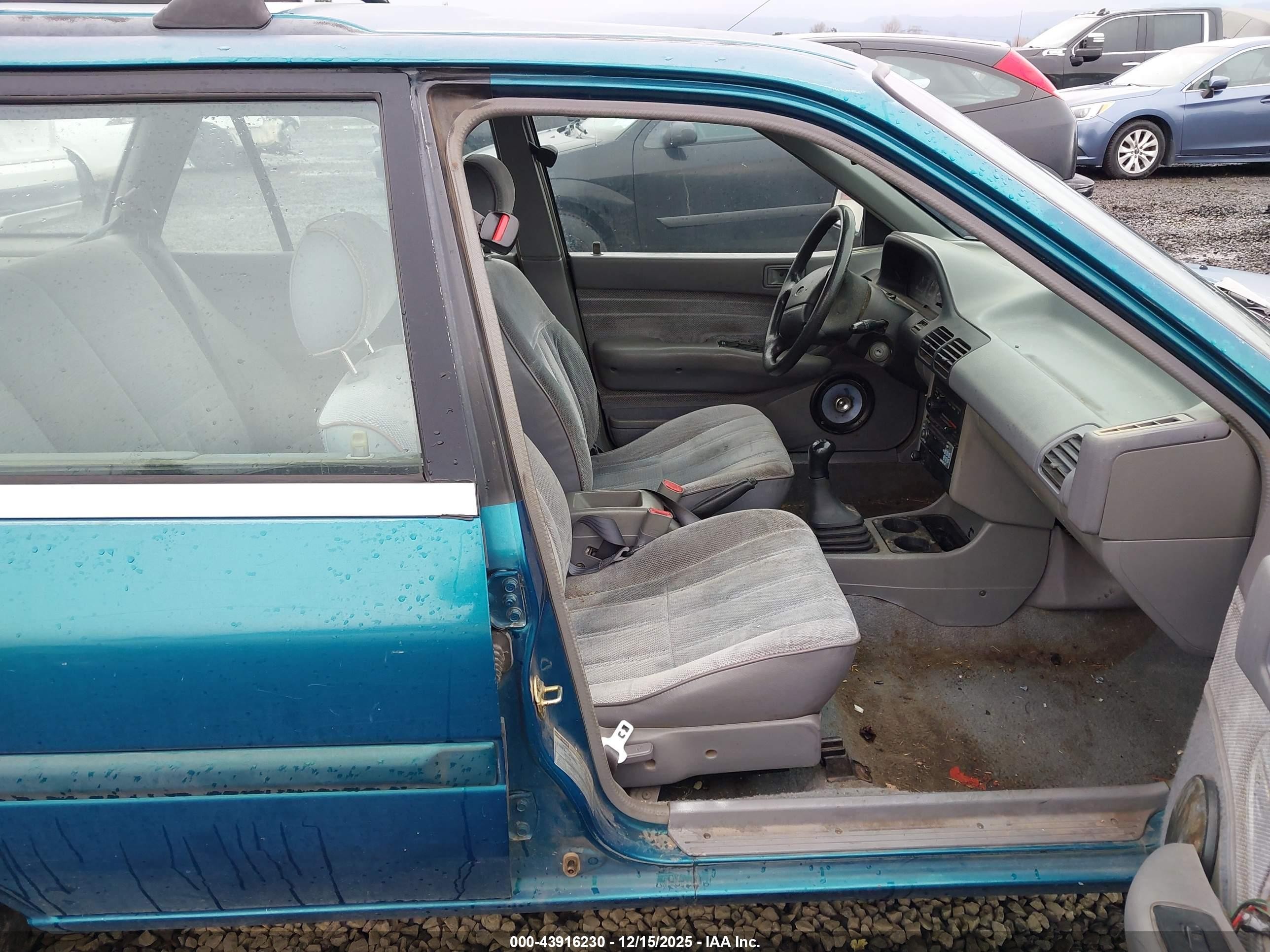 1994 Ford Escort Lx/sport Teal vin: 3FARP15J2RR140466