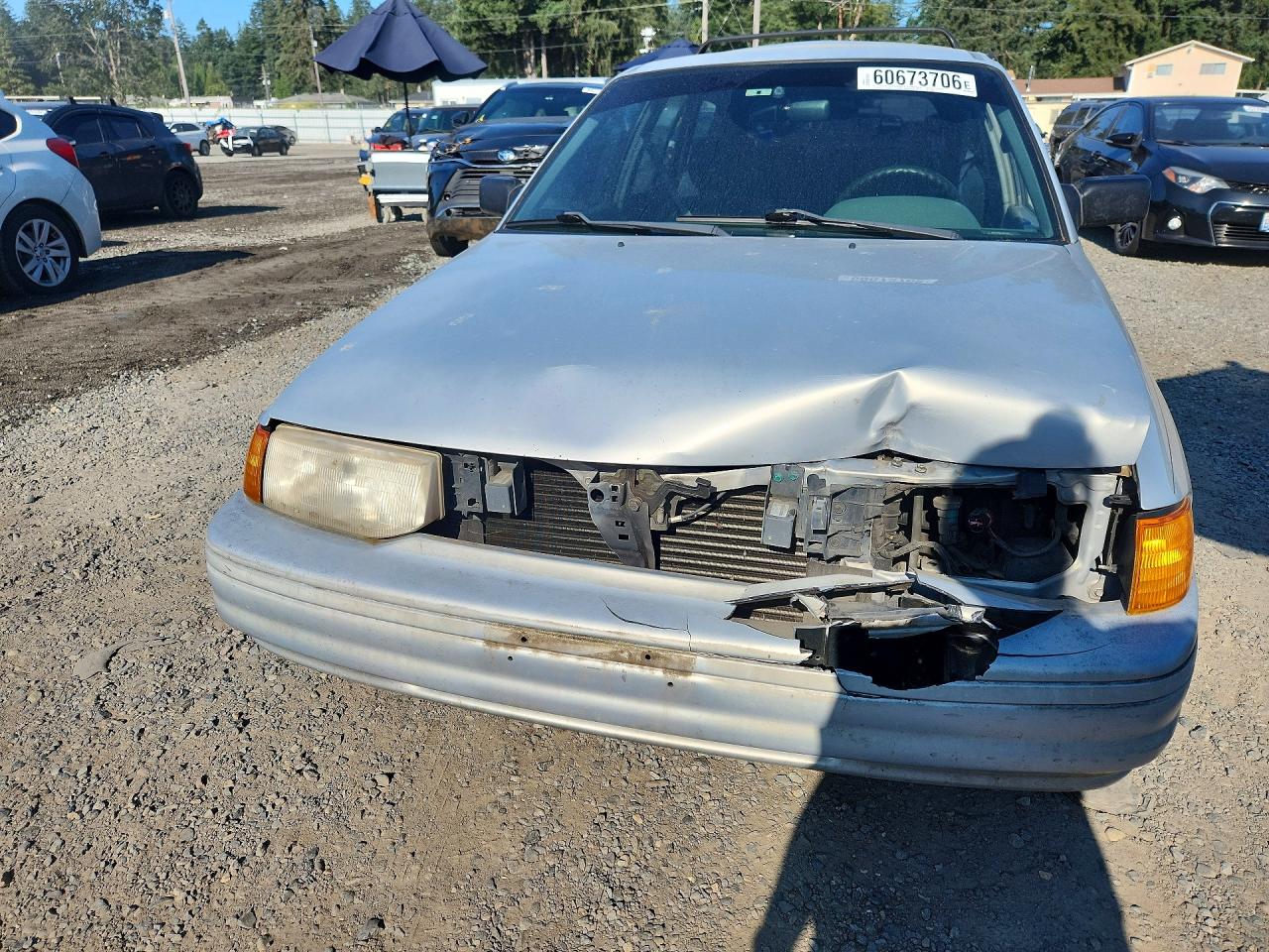 1994 Ford Escort Lx Серебряный vin: 3FARP15J3RR149936