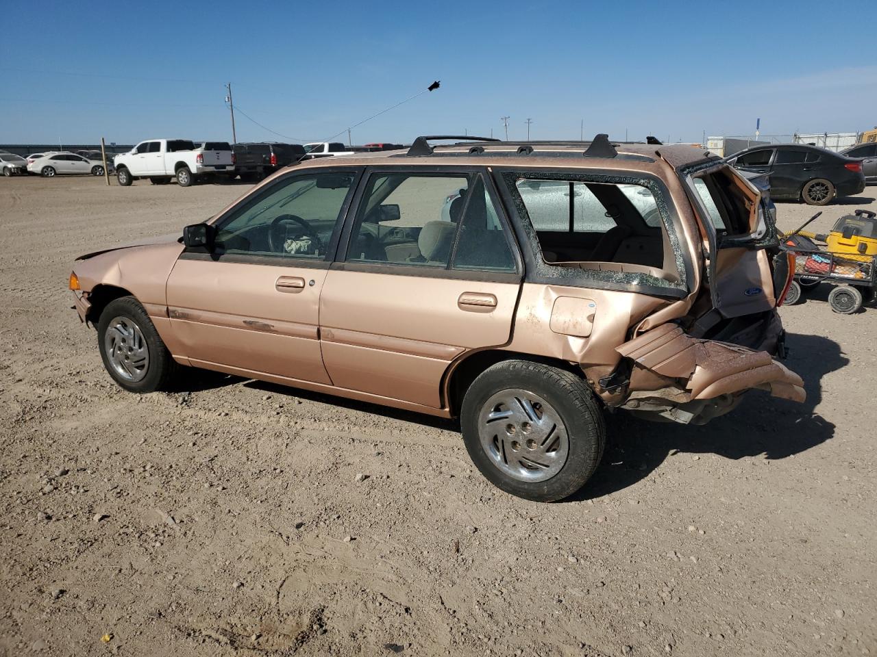 1994 Ford Escort Lx Желто-коричневый vin: 3FARP15J6RR162793