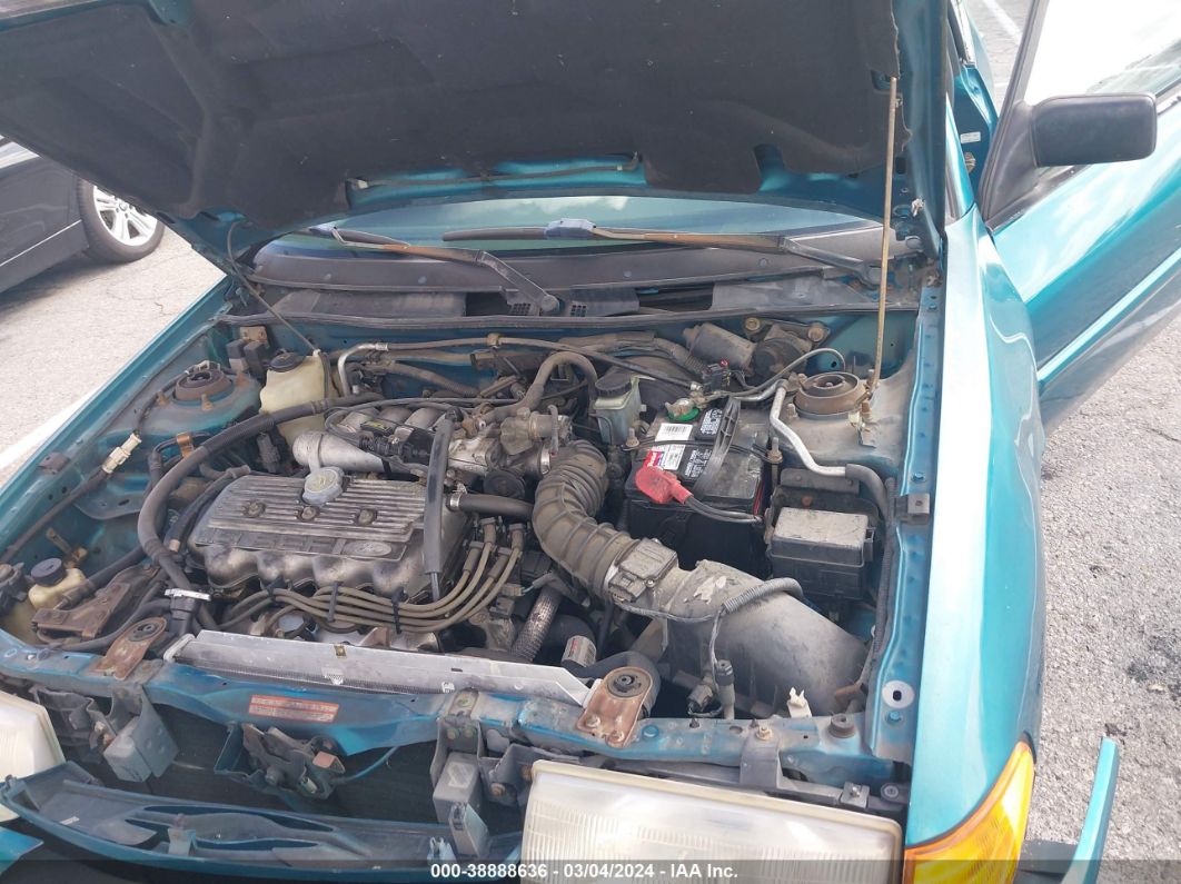 1996 Ford Escort Lx Blue vin: 3FASP11J2TR124637