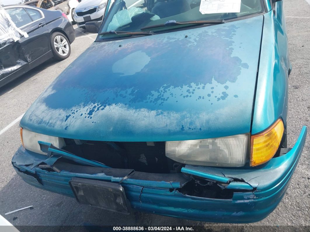 1996 Ford Escort Lx Blue vin: 3FASP11J2TR124637