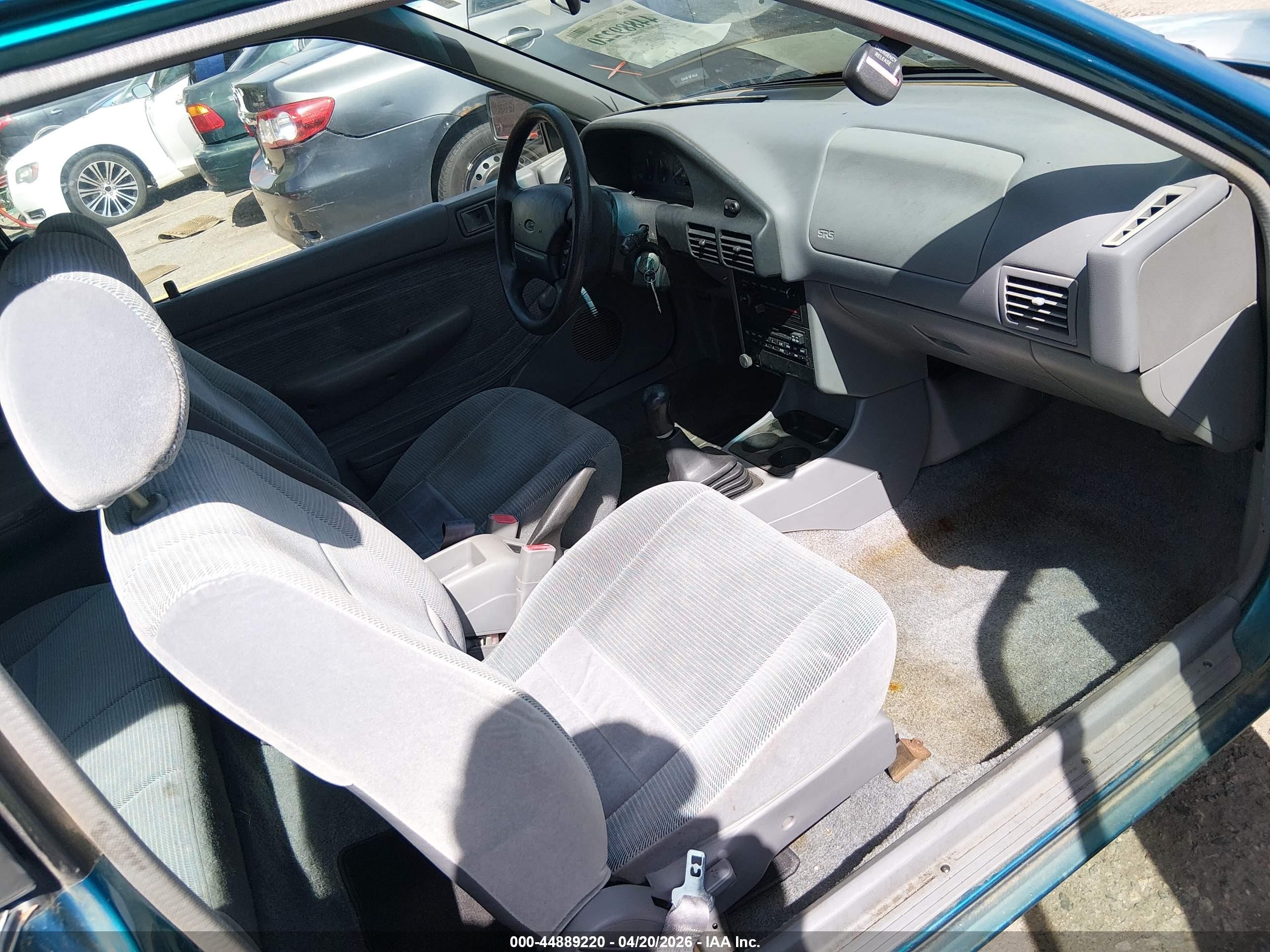 1995 Ford Escort Lx/sport Green vin: 3FASP11J5SR220244