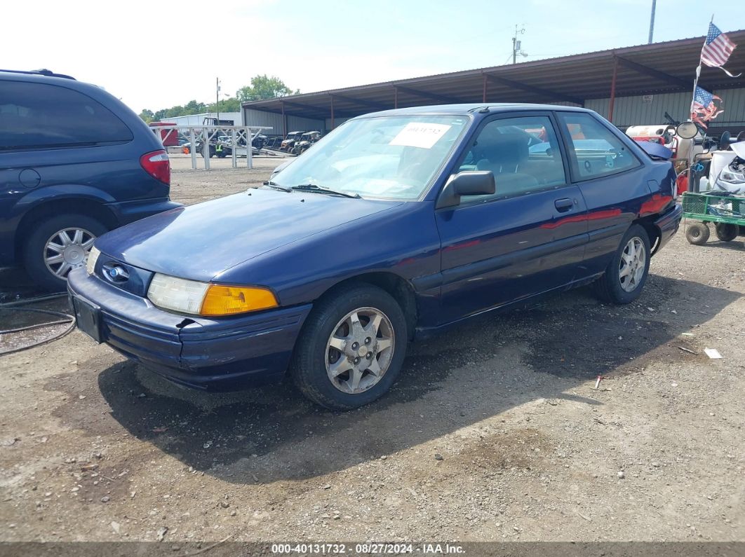 1996 Ford Escort Lx Dark Blue vin: 3FASP11J6TR137830