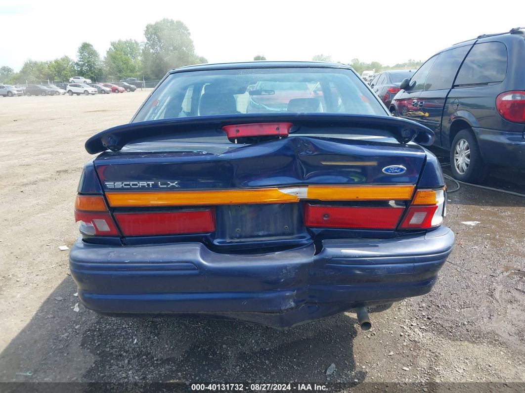 1996 Ford Escort Lx Dark Blue vin: 3FASP11J6TR137830