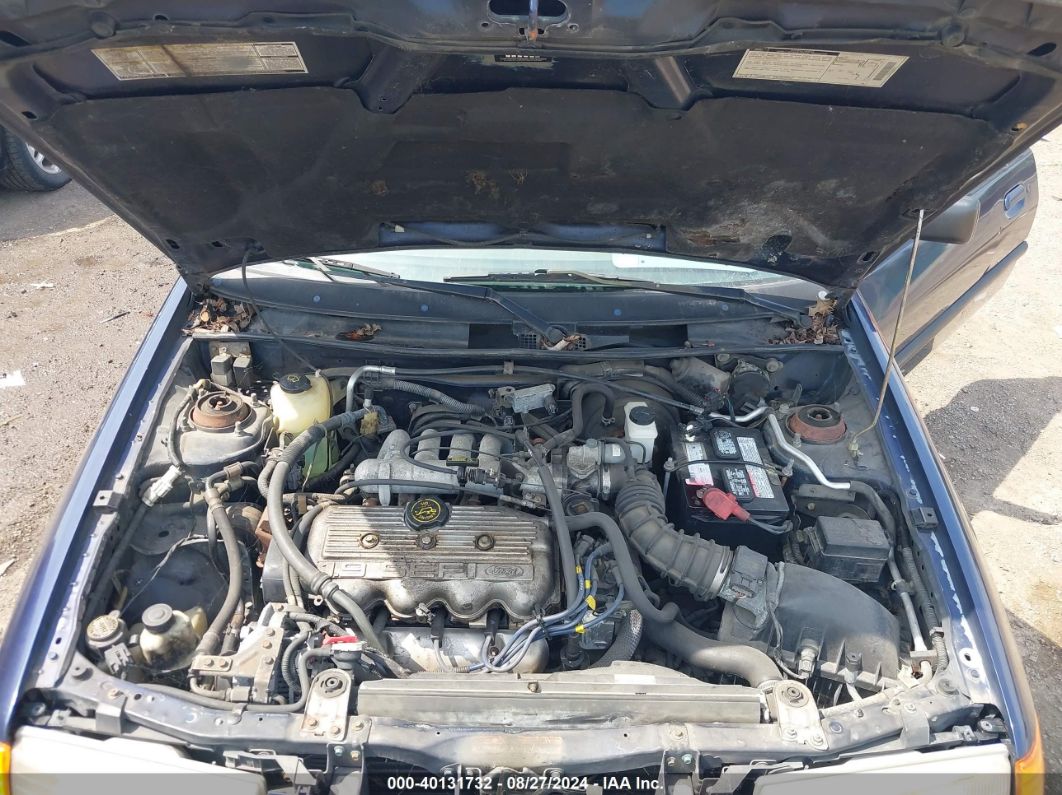 1996 Ford Escort Lx Dark Blue vin: 3FASP11J6TR137830