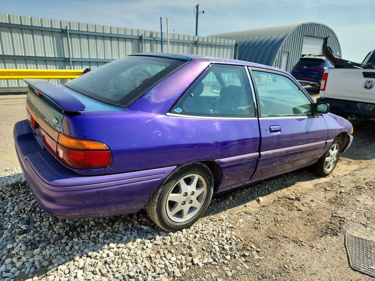 1996 Ford Escort Lx Purple vin: 3FASP11JXTR133134