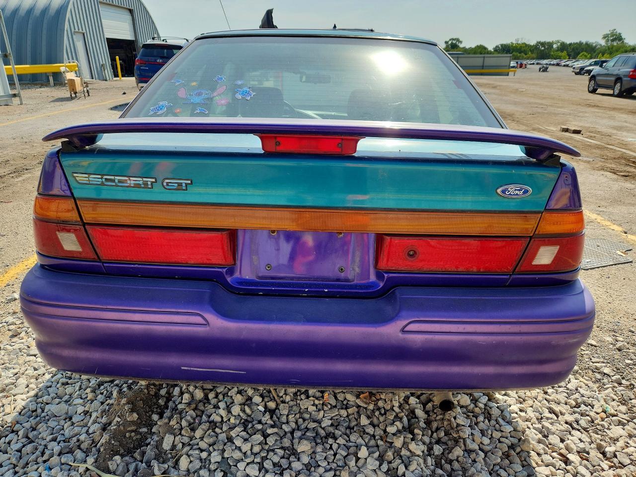 1996 Ford Escort Lx Purple vin: 3FASP11JXTR133134