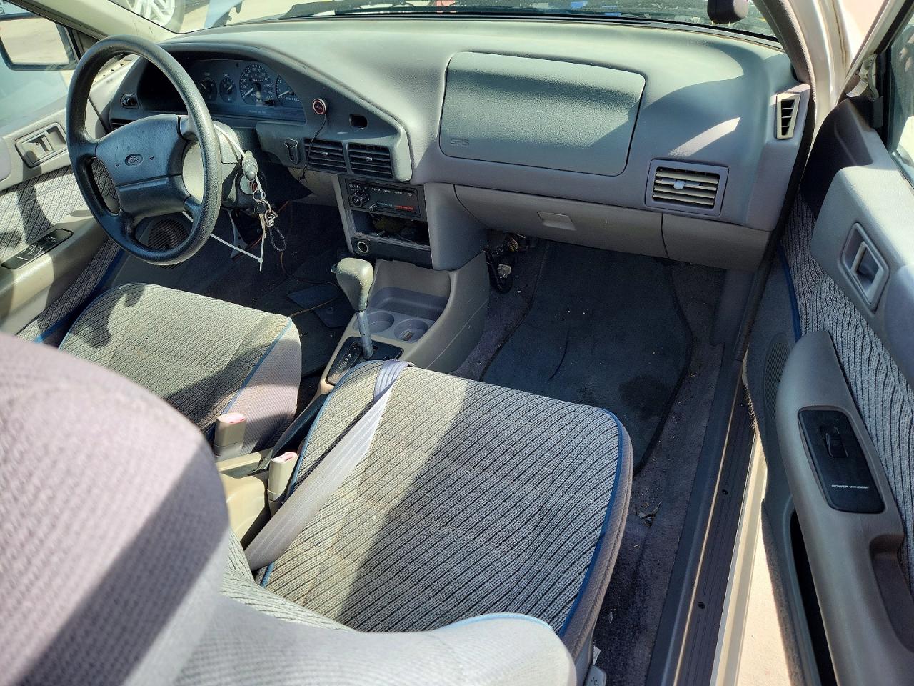 1996 Ford Escort Gt White vin: 3FASP1286TR104600