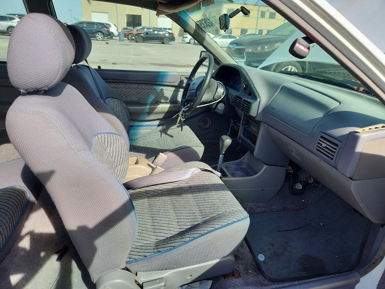 1996 Ford Escort Gt White vin: 3FASP1286TR104600