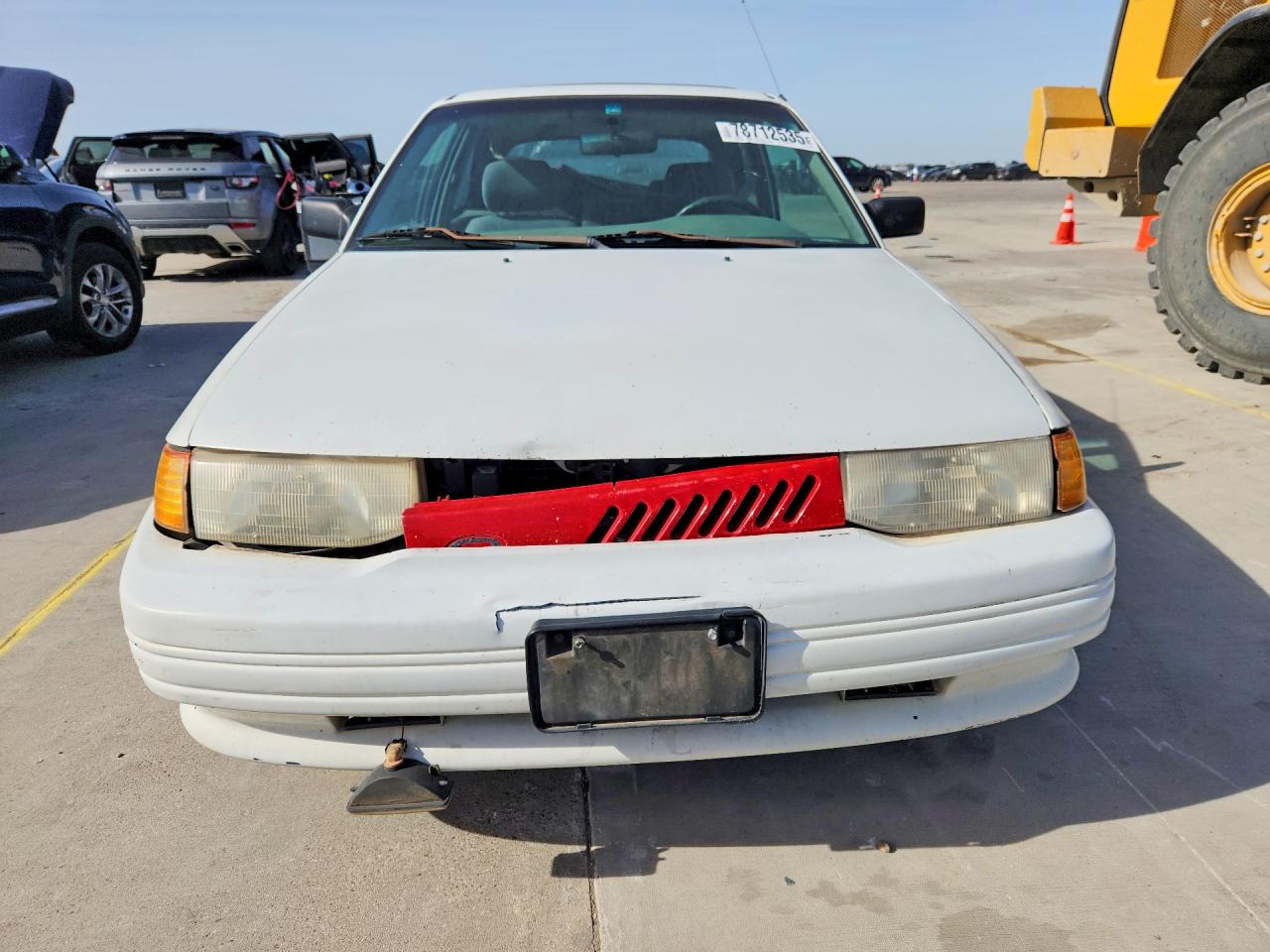 1996 Ford Escort Gt White vin: 3FASP1286TR104600