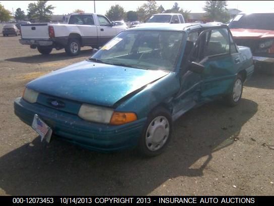 1995 Ford Escort Lx 4-door vin: 3FASP13J1SR212266