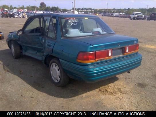 1995 Ford Escort Lx 4-door vin: 3FASP13J1SR212266