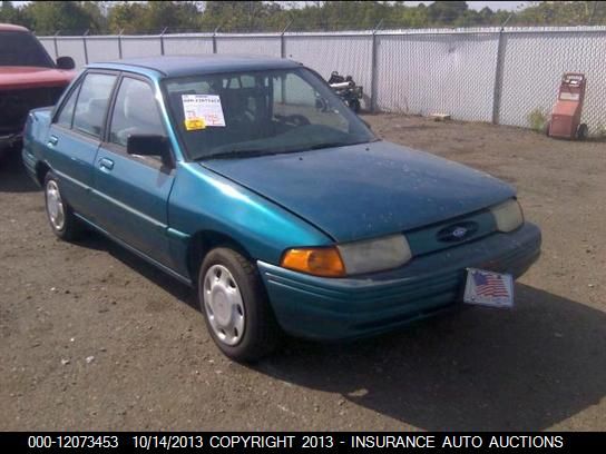 1995 Ford Escort Lx 4-door vin: 3FASP13J1SR212266
