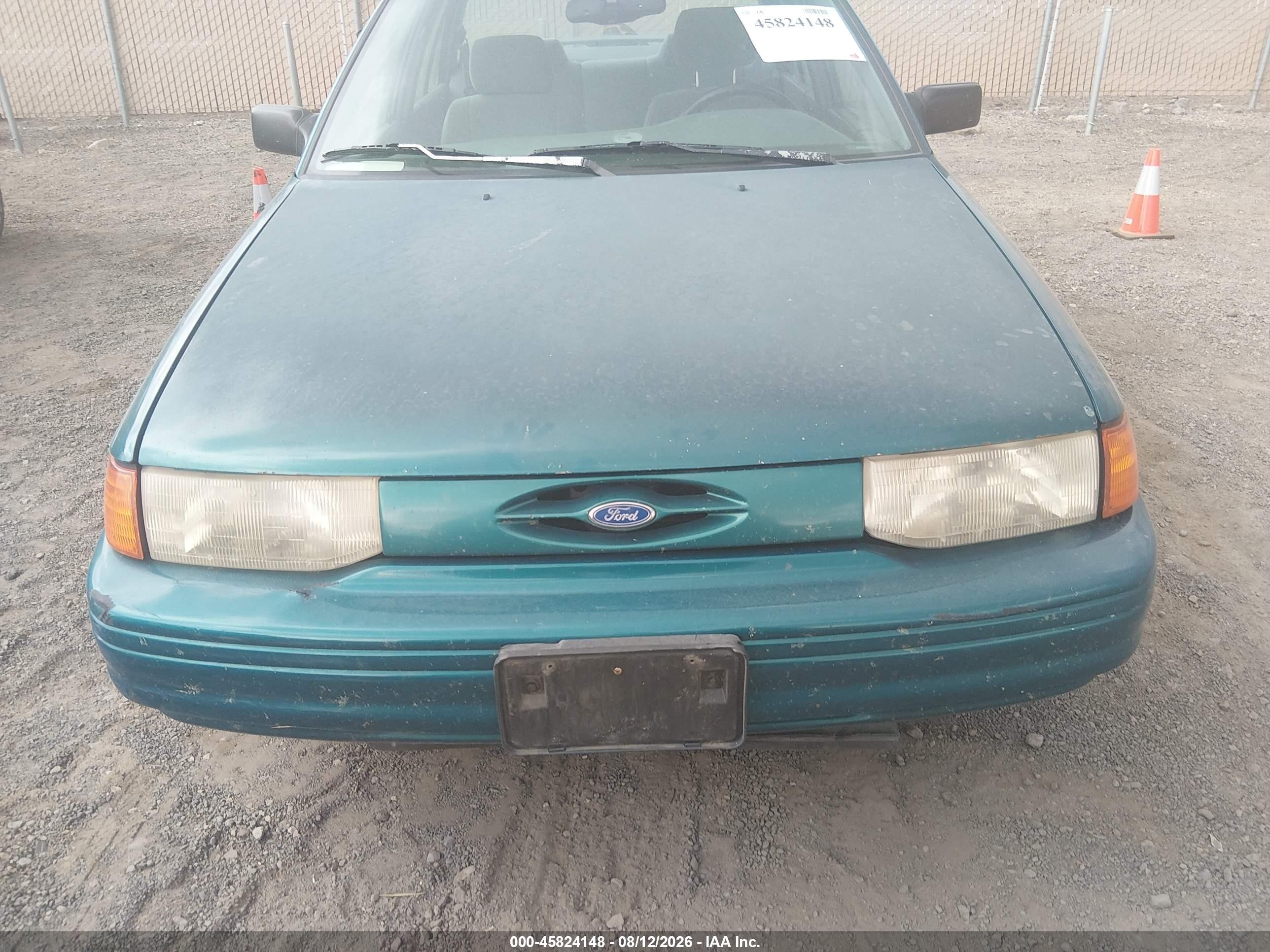 1995 Ford Escort Lx/sport Green vin: 3FASP13J4SR129558