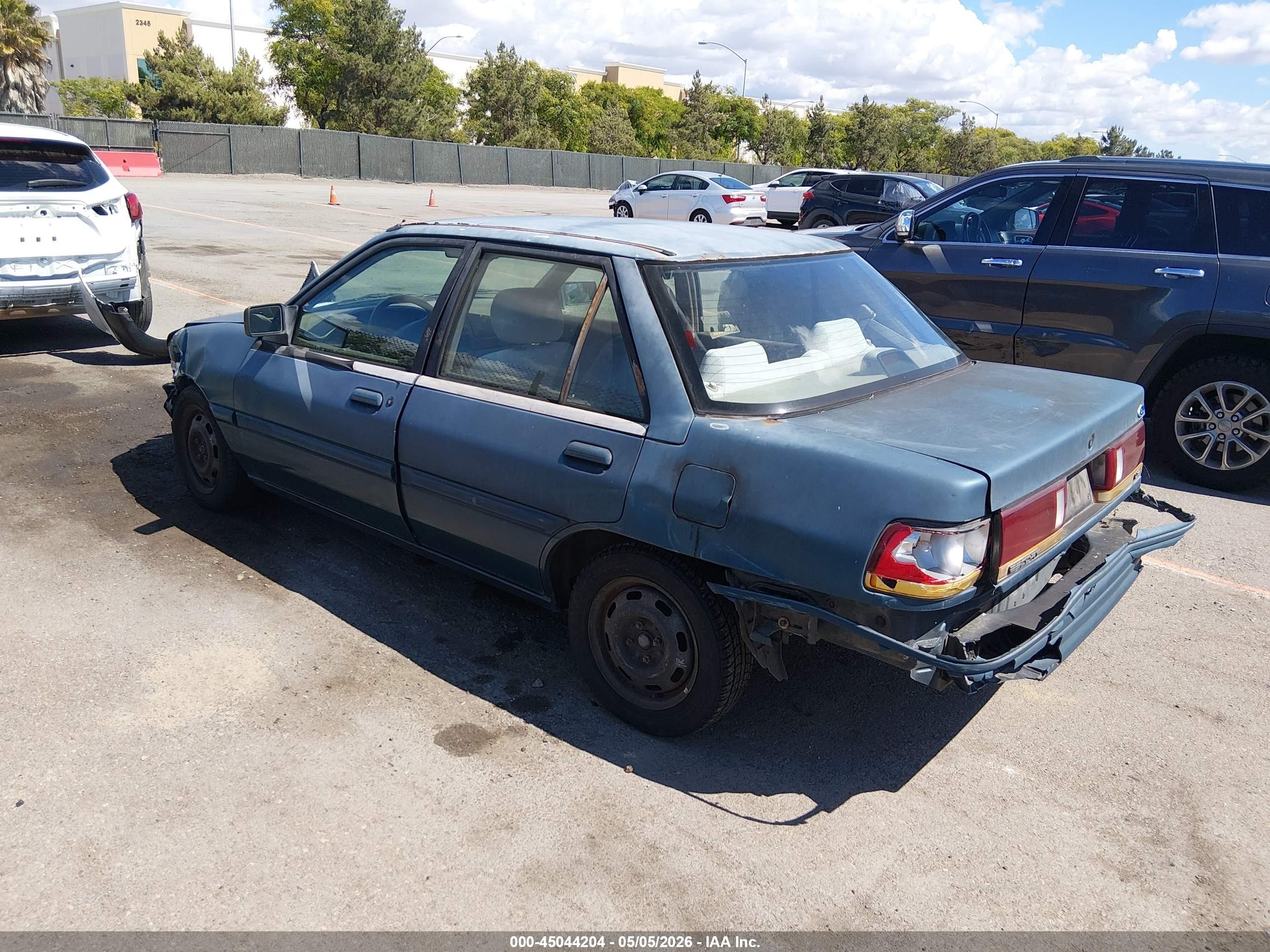 1995 Ford Escort Lx/sport Blue vin: 3FASP13J6SR122966