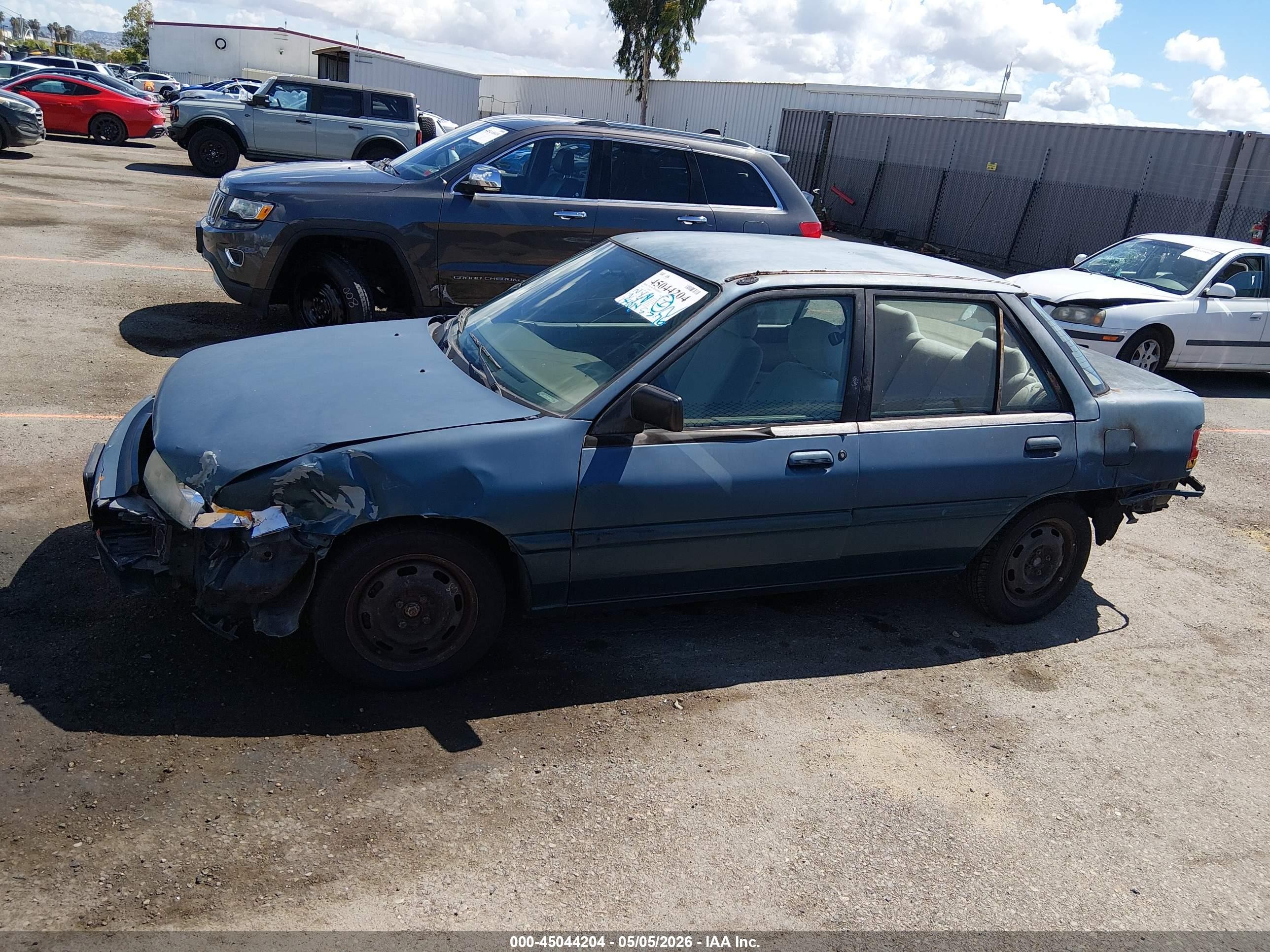 1995 Ford Escort Lx/sport Blue vin: 3FASP13J6SR122966