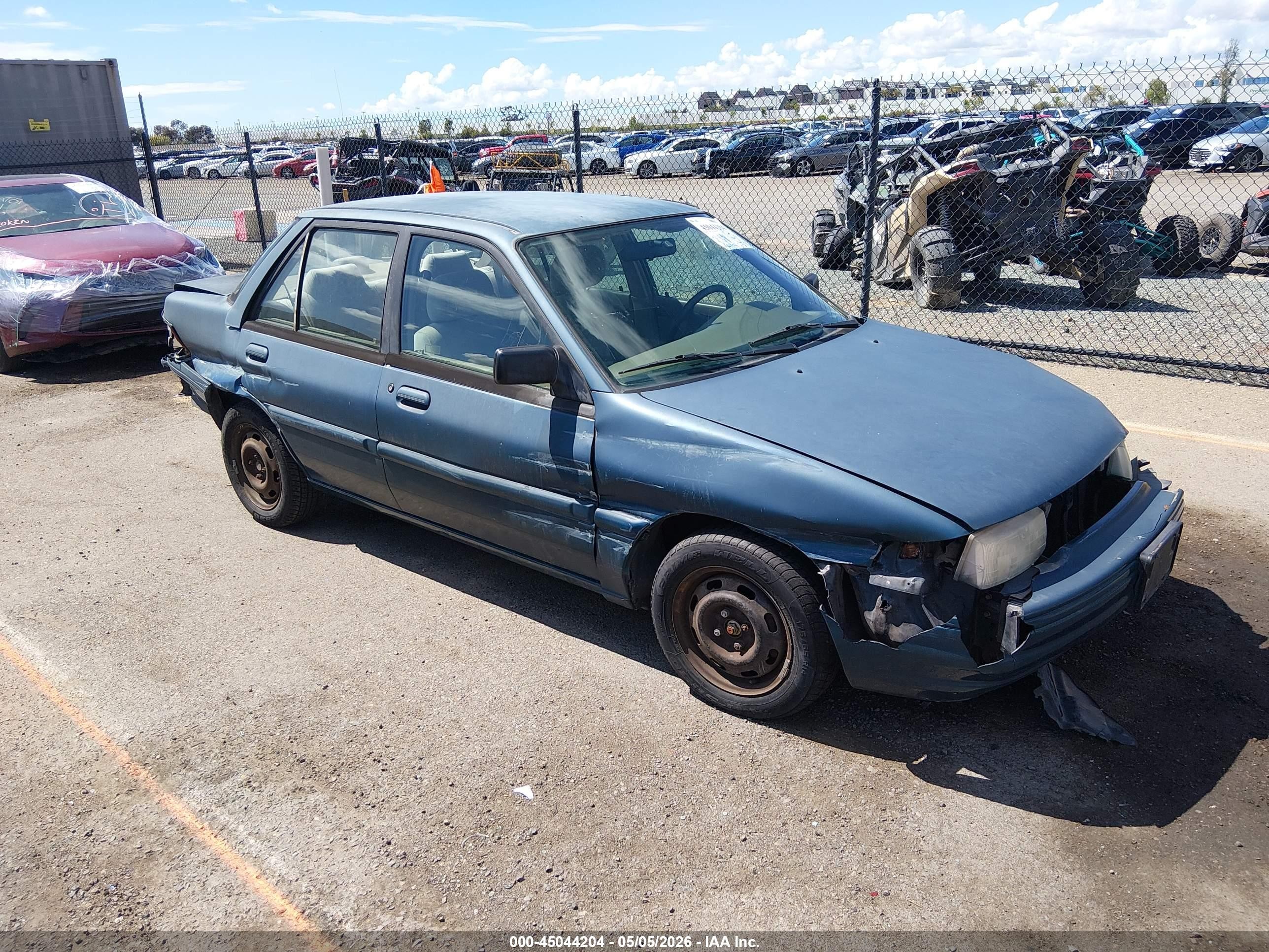 1995 Ford Escort Lx/sport Blue vin: 3FASP13J6SR122966