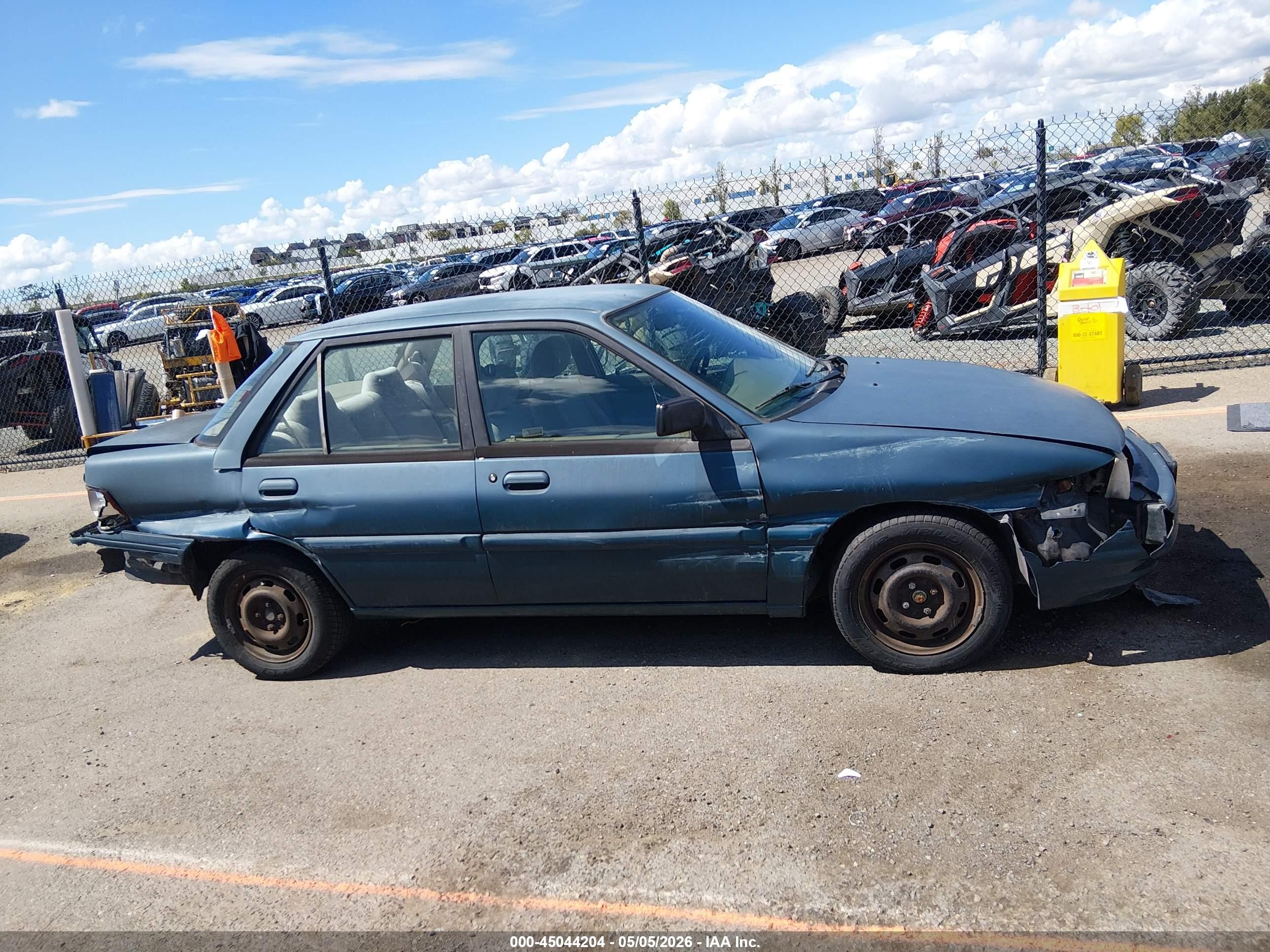 1995 Ford Escort Lx/sport Blue vin: 3FASP13J6SR122966