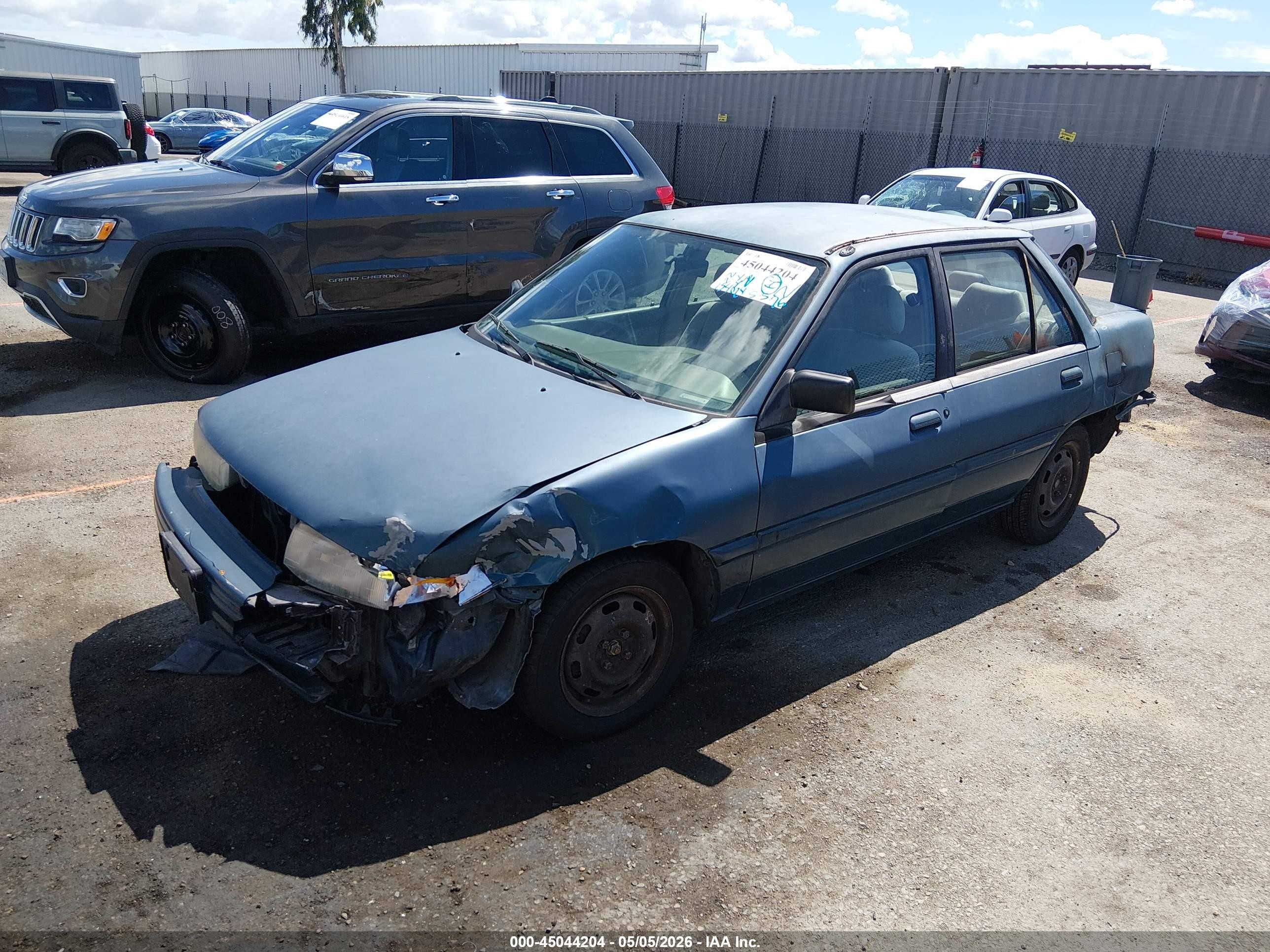 1995 Ford Escort Lx/sport Blue vin: 3FASP13J6SR122966