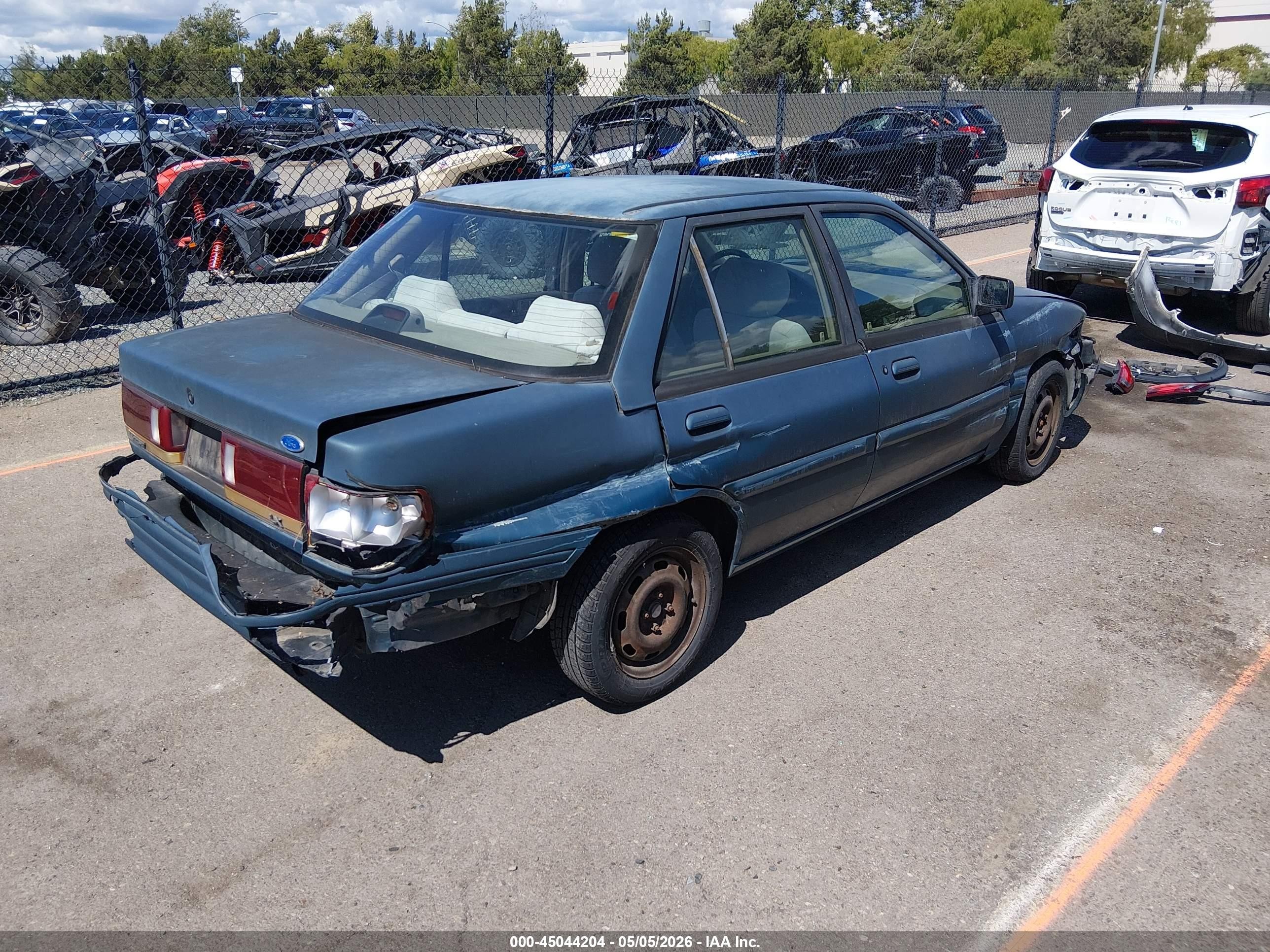 1995 Ford Escort Lx/sport Blue vin: 3FASP13J6SR122966