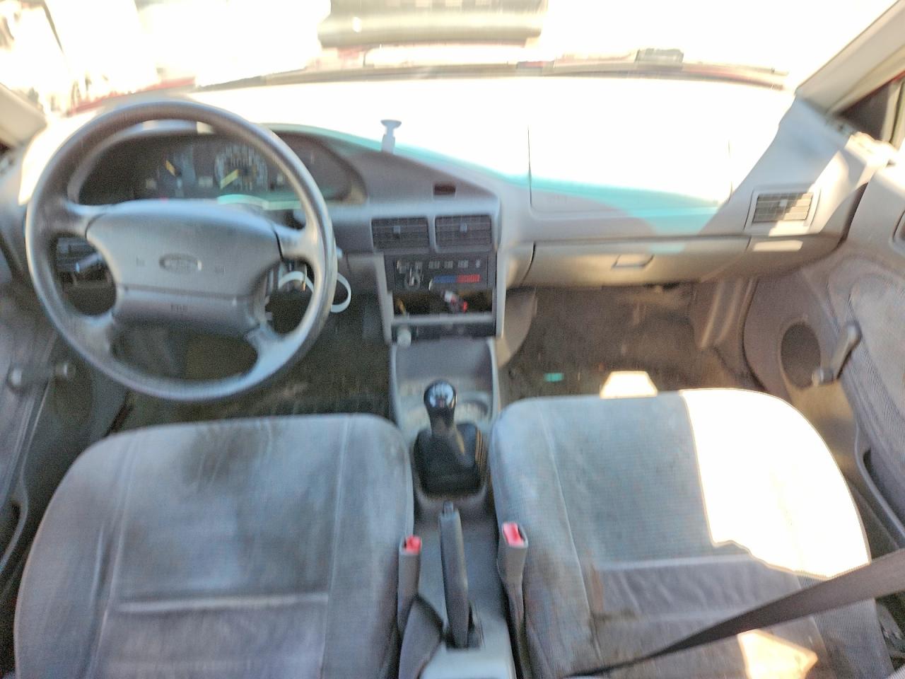 1995 Ford Escort Lx Burgundy vin: 3FASP13J8SR200616