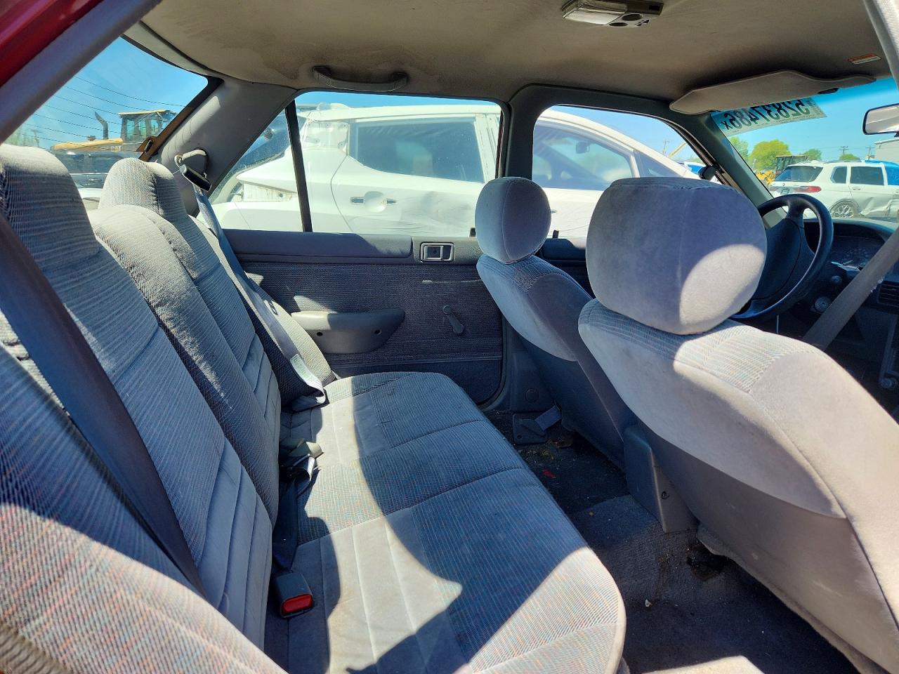 1995 Ford Escort Lx Burgundy vin: 3FASP13J8SR200616