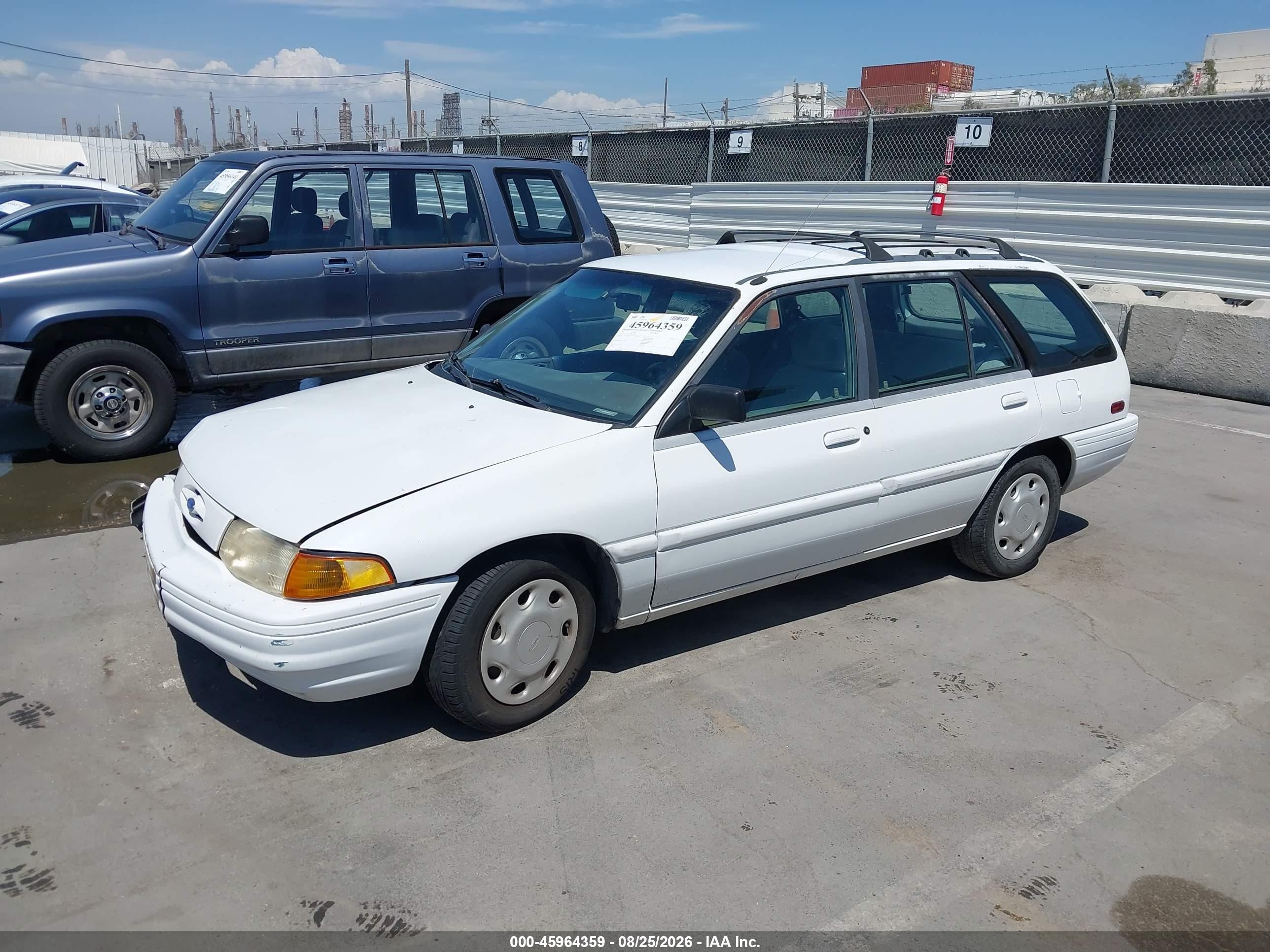 1995 Ford Escort Lx/sport White vin: 3FASP15J6SR193291