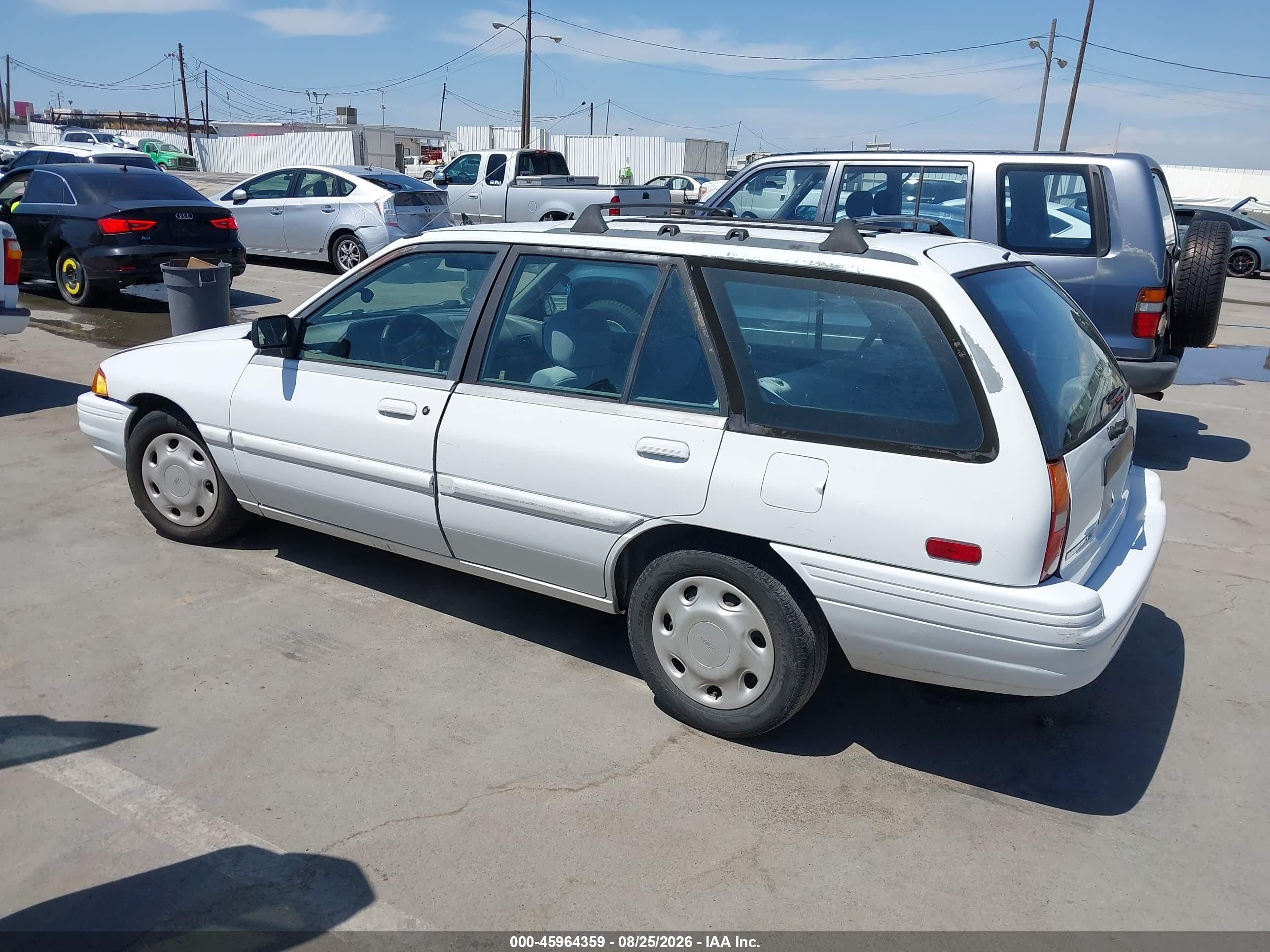 1995 Ford Escort Lx/sport White vin: 3FASP15J6SR193291