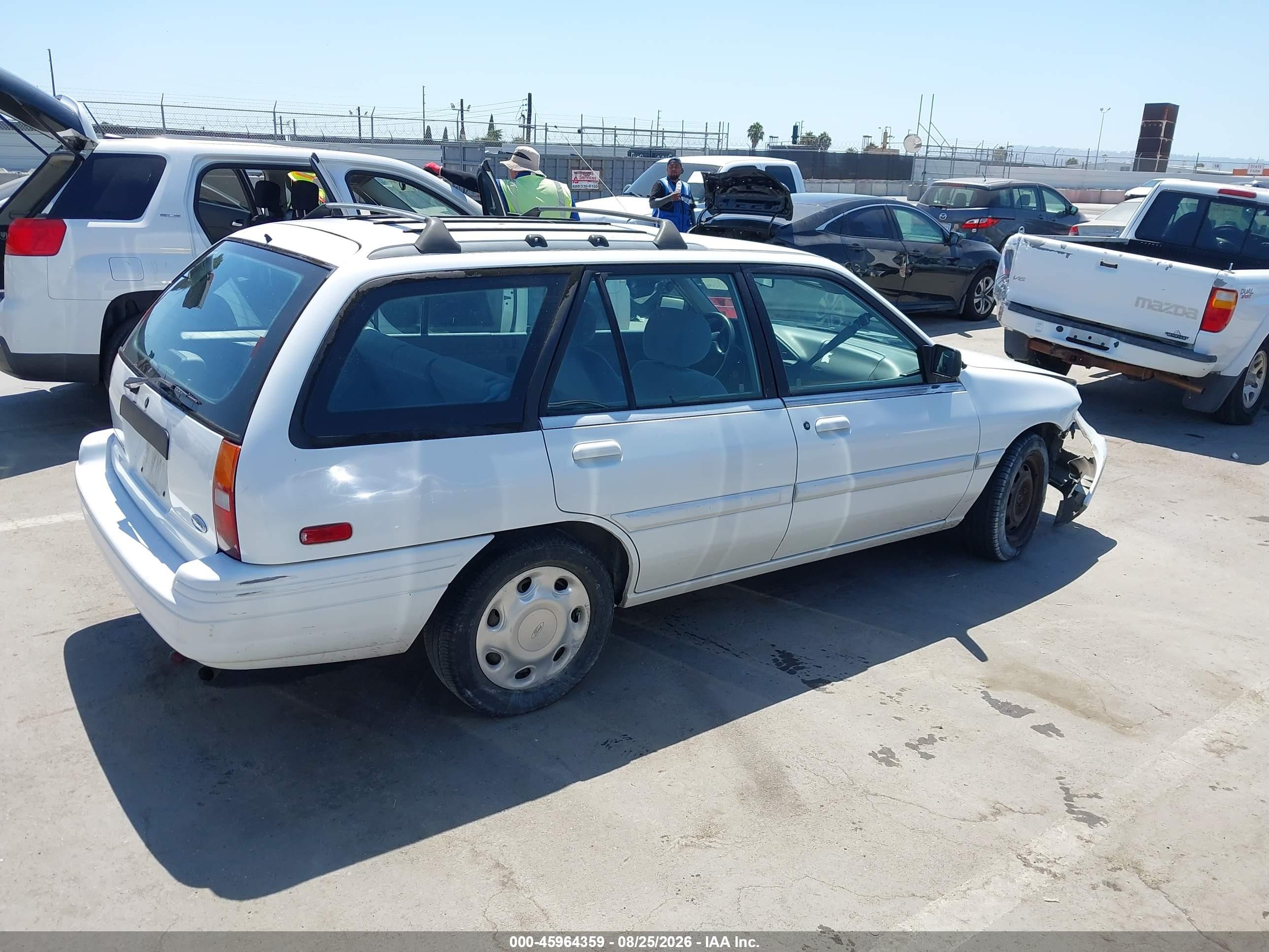 1995 Ford Escort Lx/sport White vin: 3FASP15J6SR193291