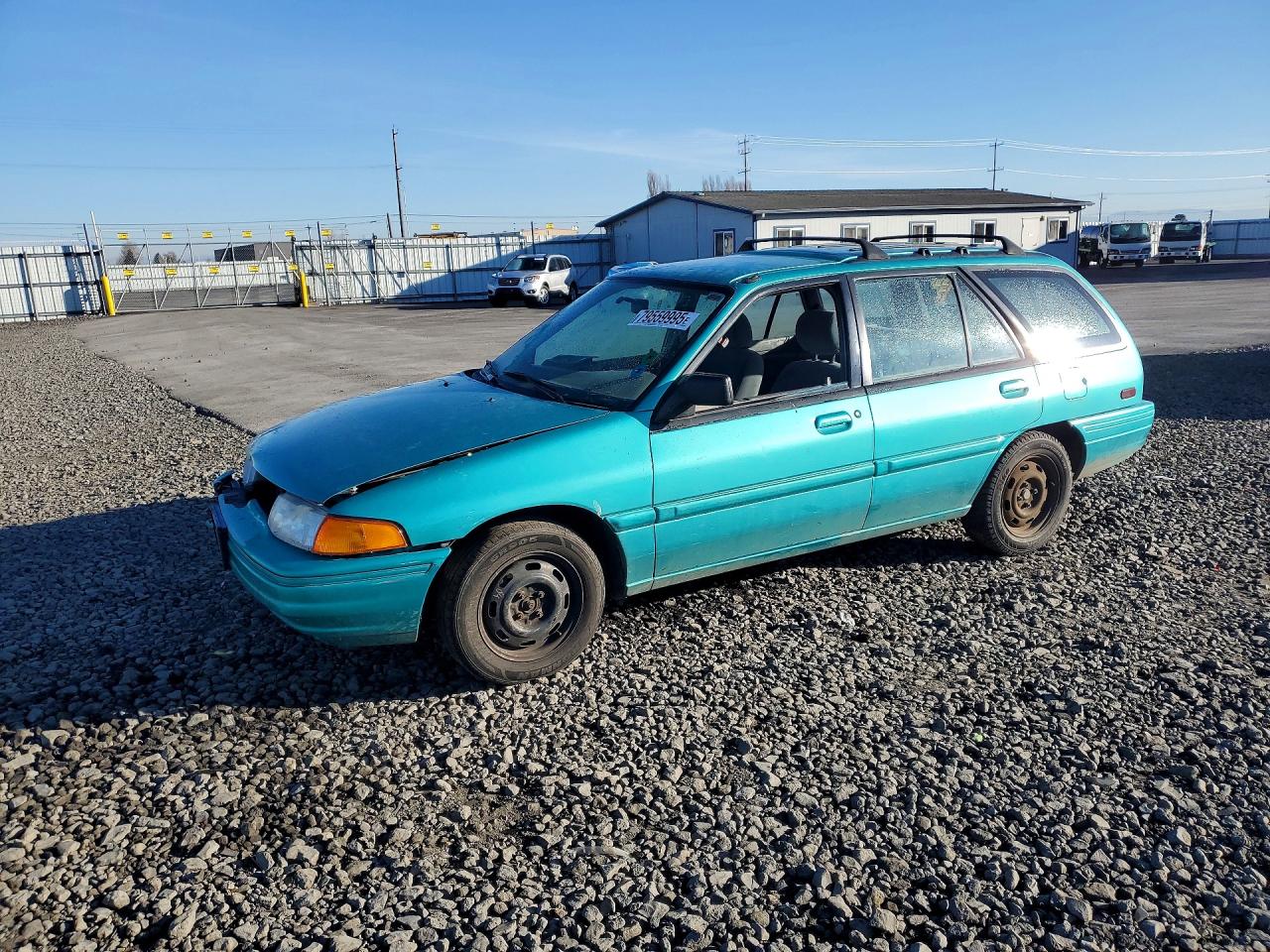1995 Ford Escort Lx Turquoise vin: 3FASP15J8SR119709