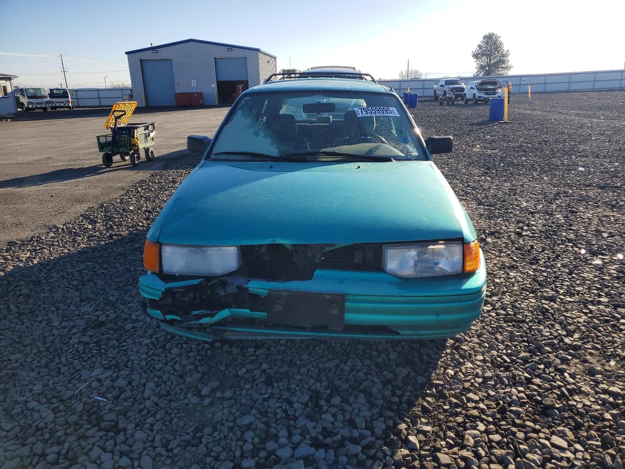 1995 Ford Escort Lx Turquoise vin: 3FASP15J8SR119709