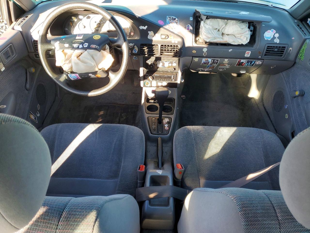 1995 Ford Escort Lx Turquoise vin: 3FASP15J8SR119709